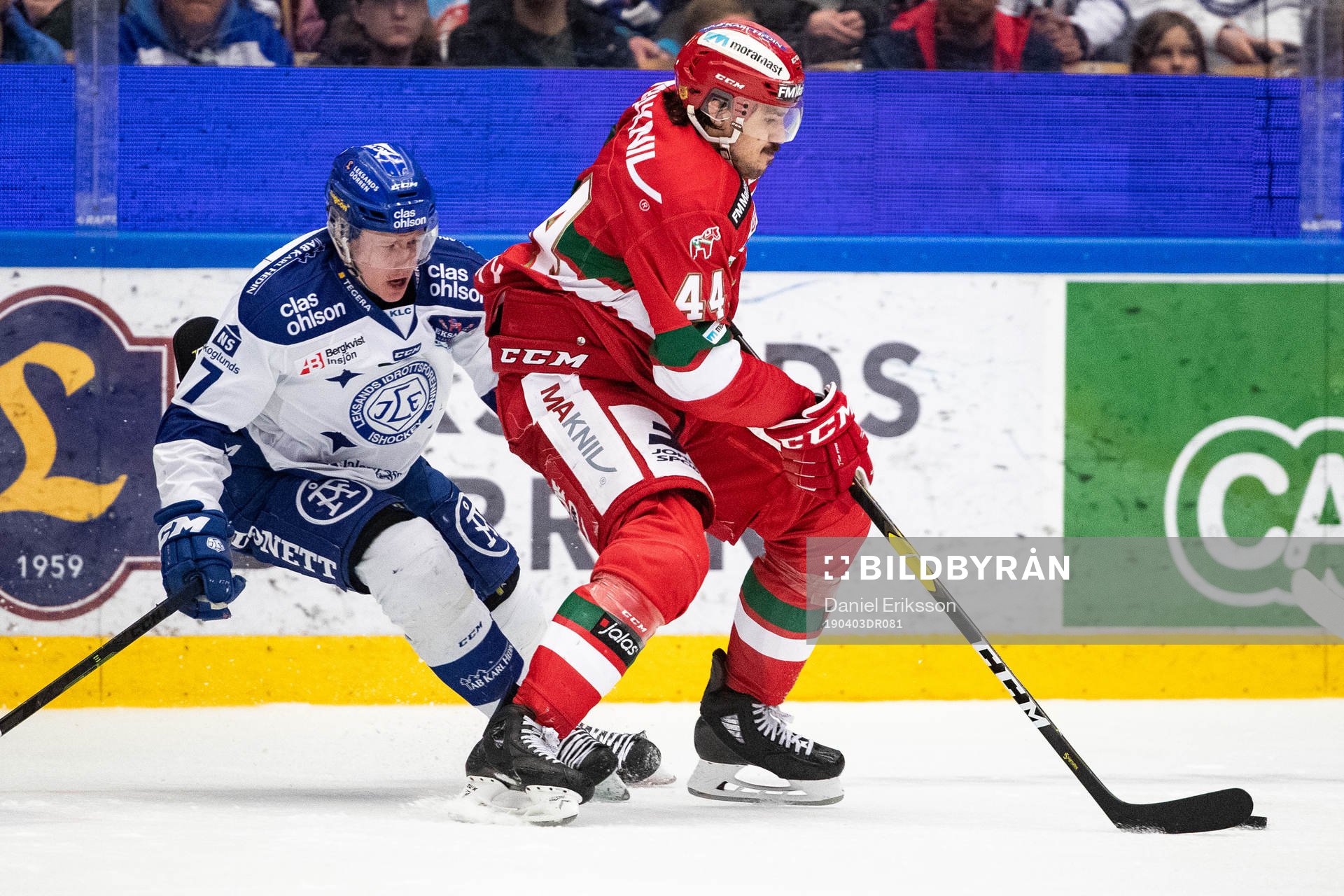 Leksands Lucas Nordsäter och Moras Matej Stransky