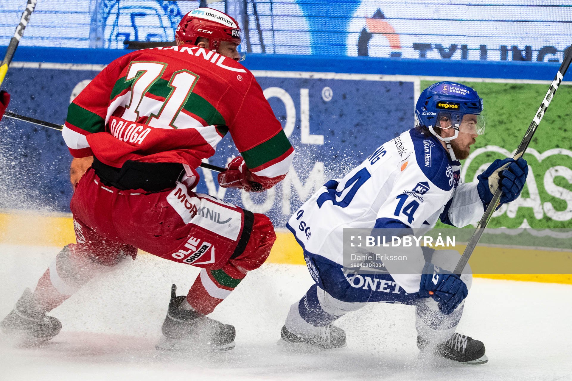 Moras Marek Daloga och Leksands Oskar Lang