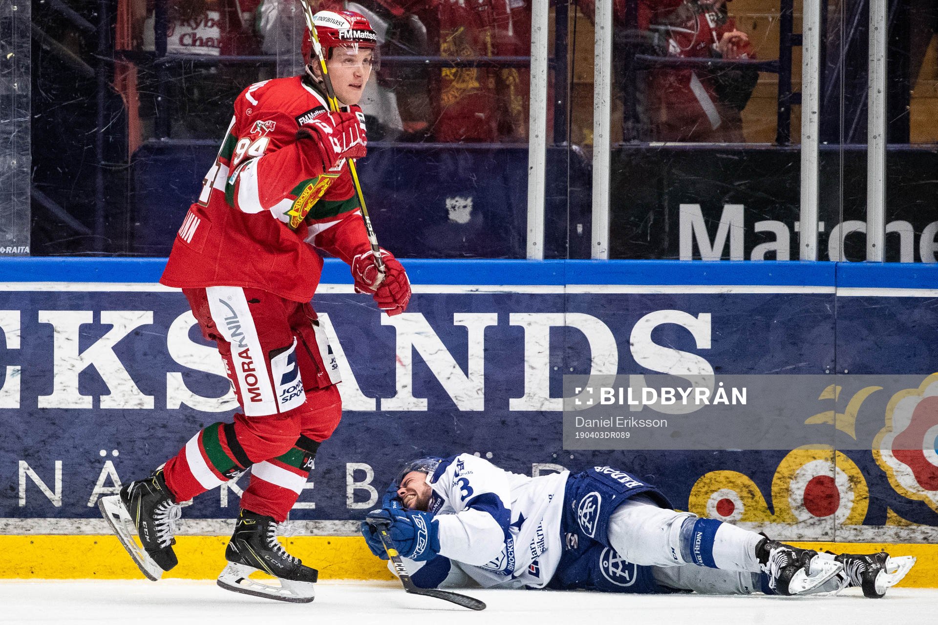 Moras Sebastian Hartmann och Leksands August Berg