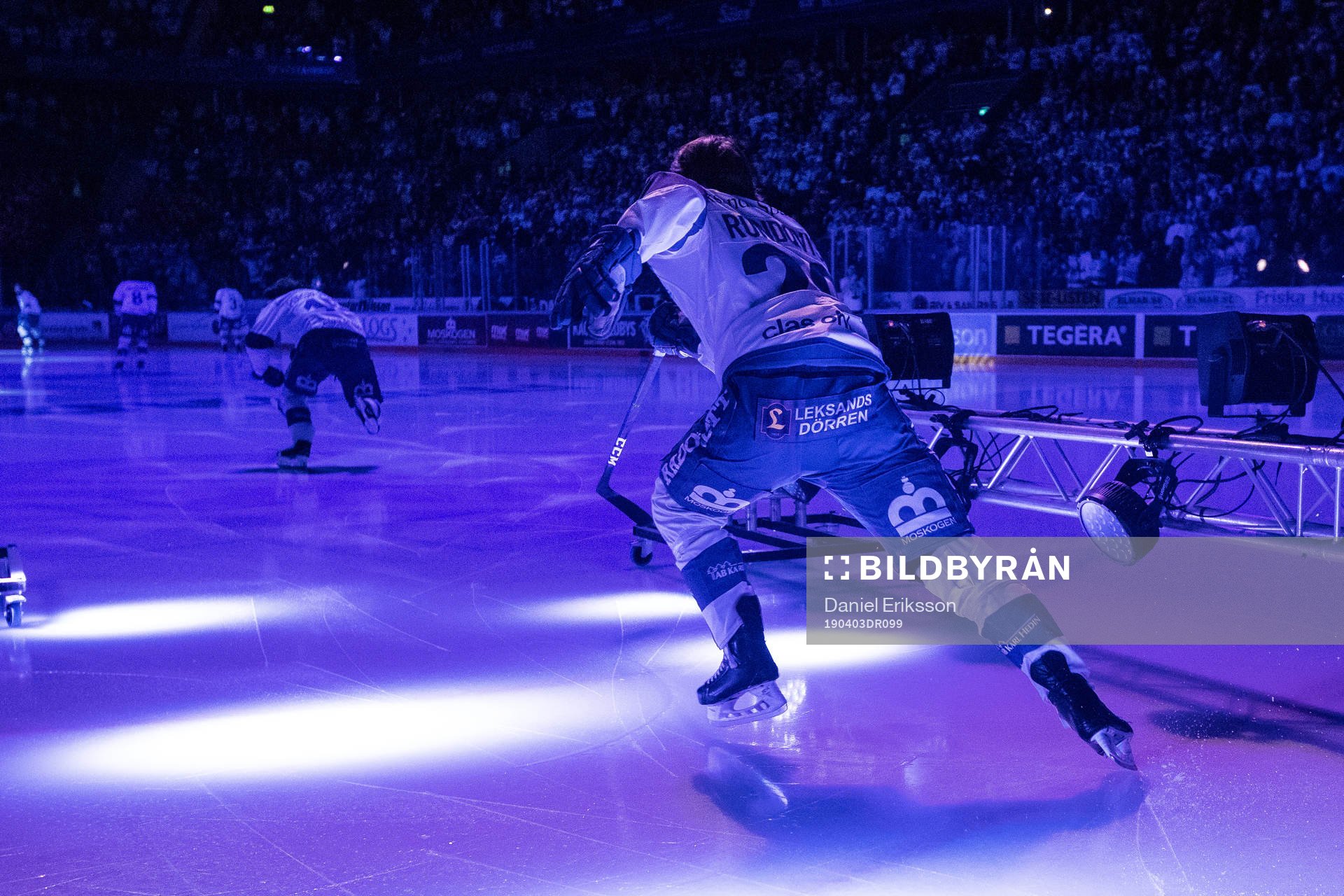 Leksands David Rundqvist gör entre