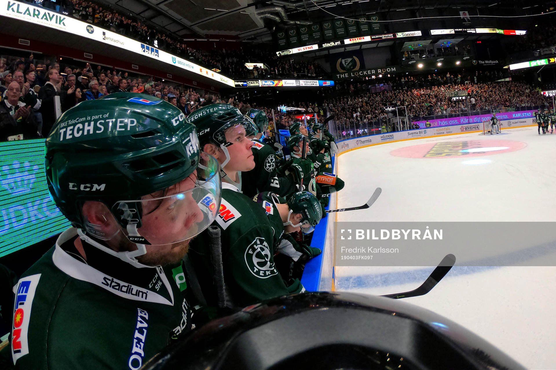 Färjestads Alexander Johansson och Carl Jakobsson
