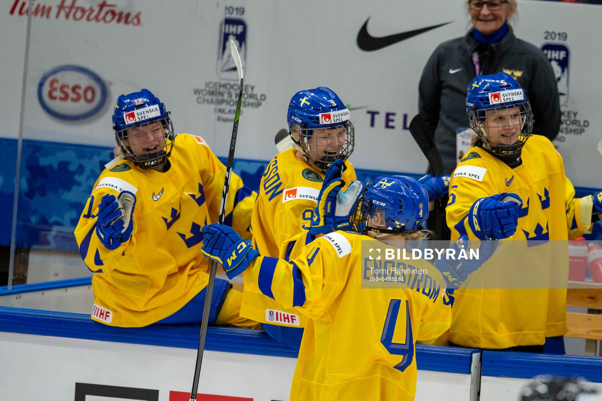 Sofia Engström #4, SWE scores 0-1