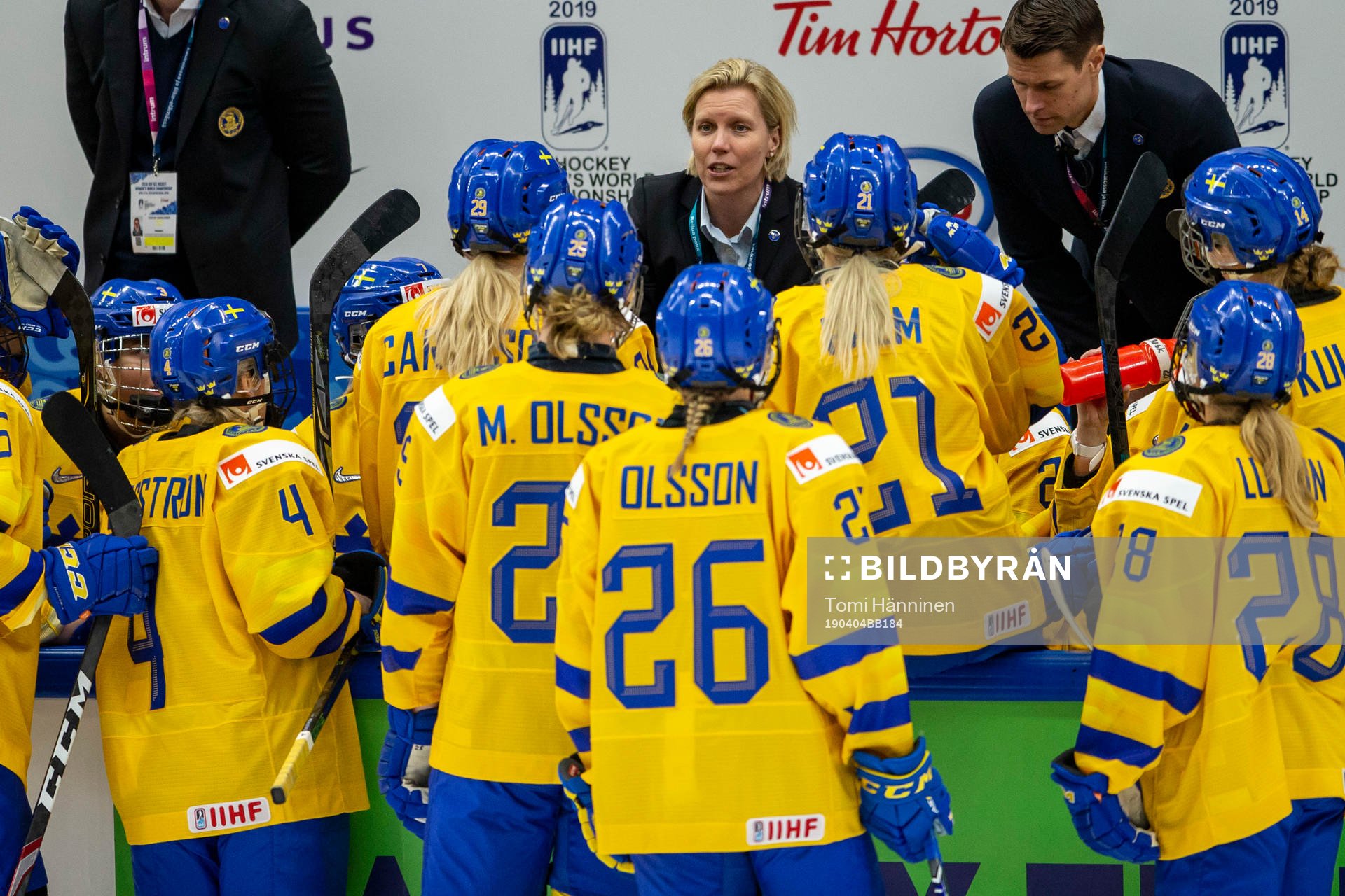 Head Coach Ylva Martinsen of Sweden