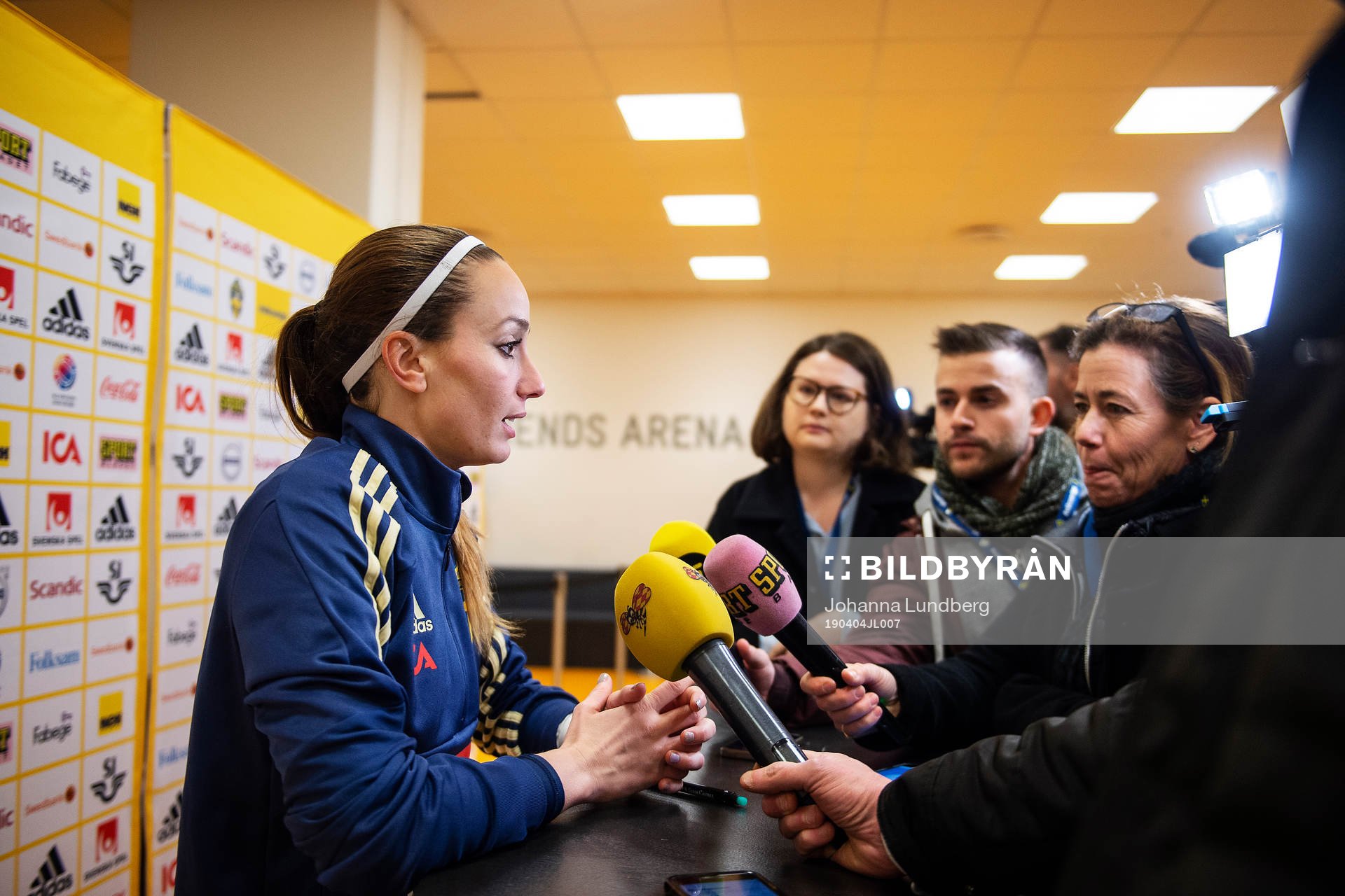 Kosovare Asllani of the Swedish women national football