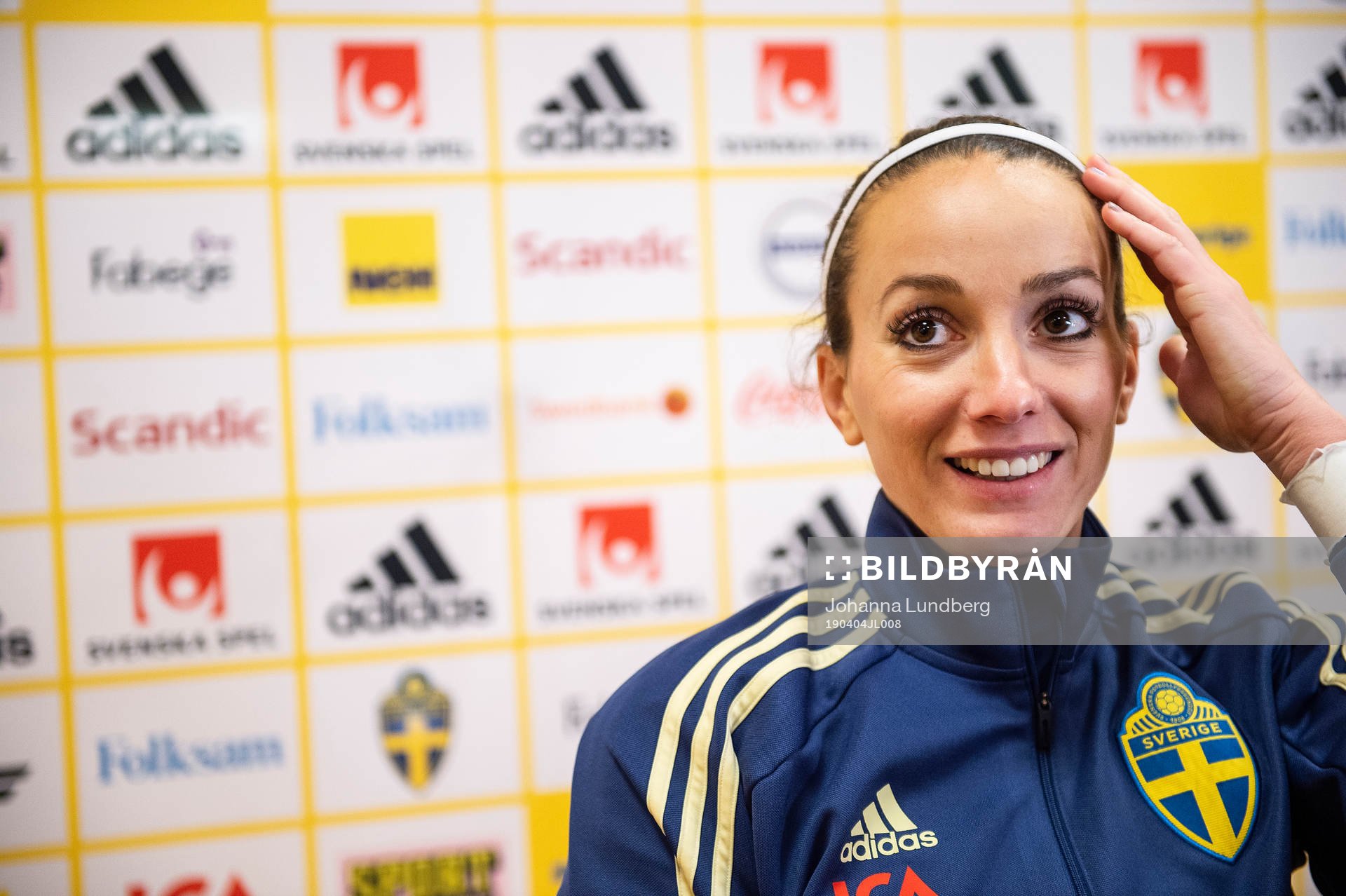 Kosovare Asllani of the Swedish women national football