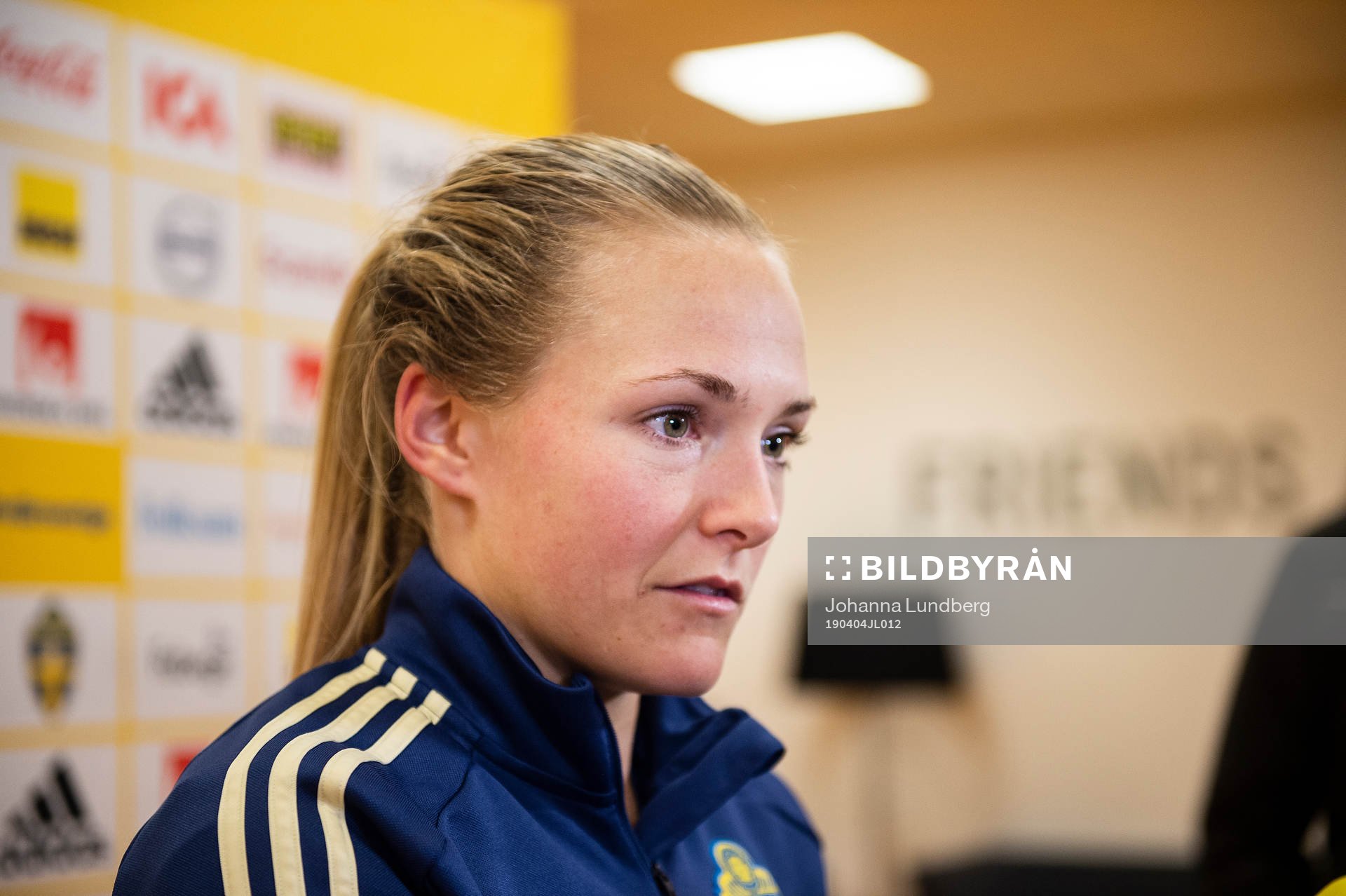 Magdalena Eriksson of the Swedish women national football