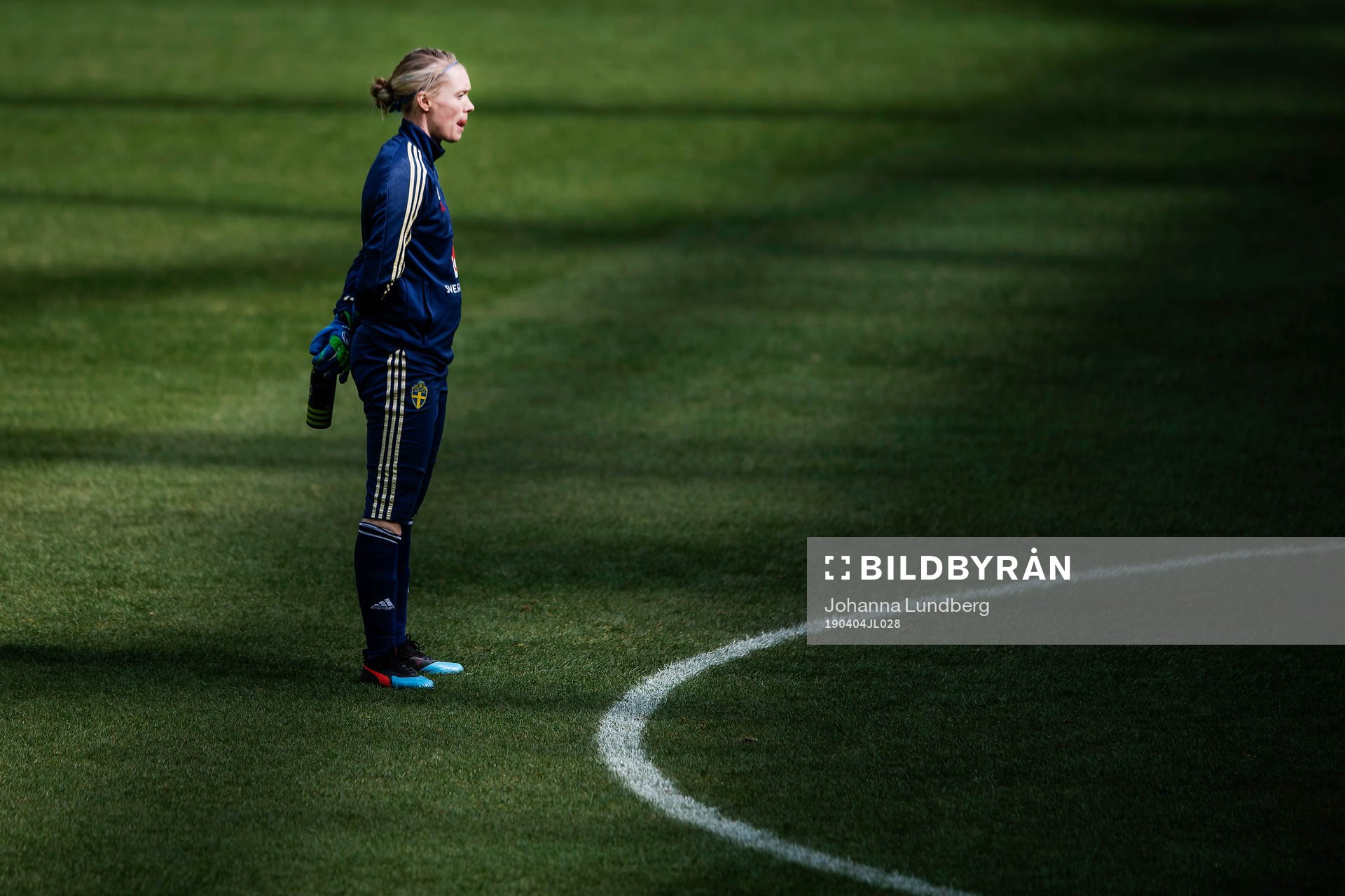 Hedvig Lindahl of the Swedish women national football team