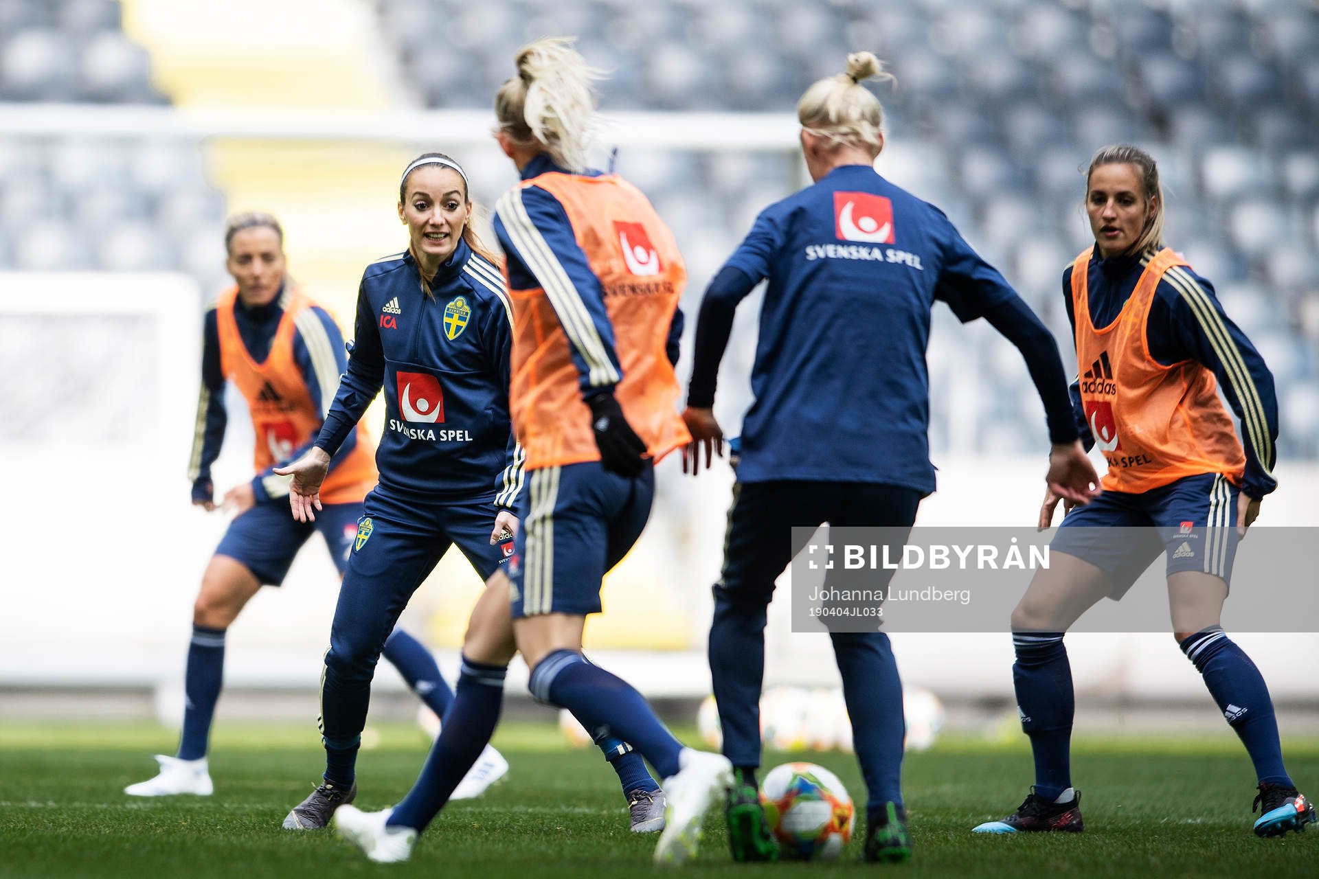 Kosovare Asllani of the Swedish women national football team