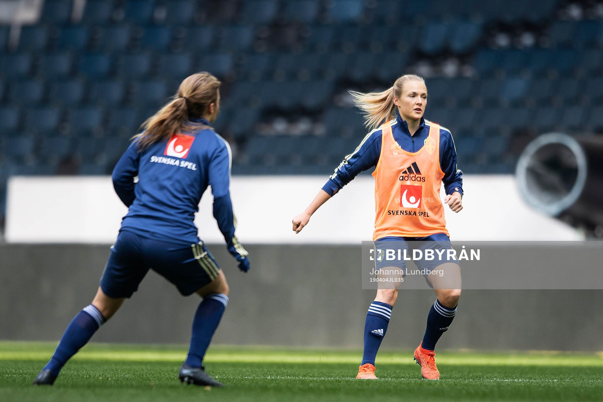 Magdalena Eriksson of the Swedish women national football
