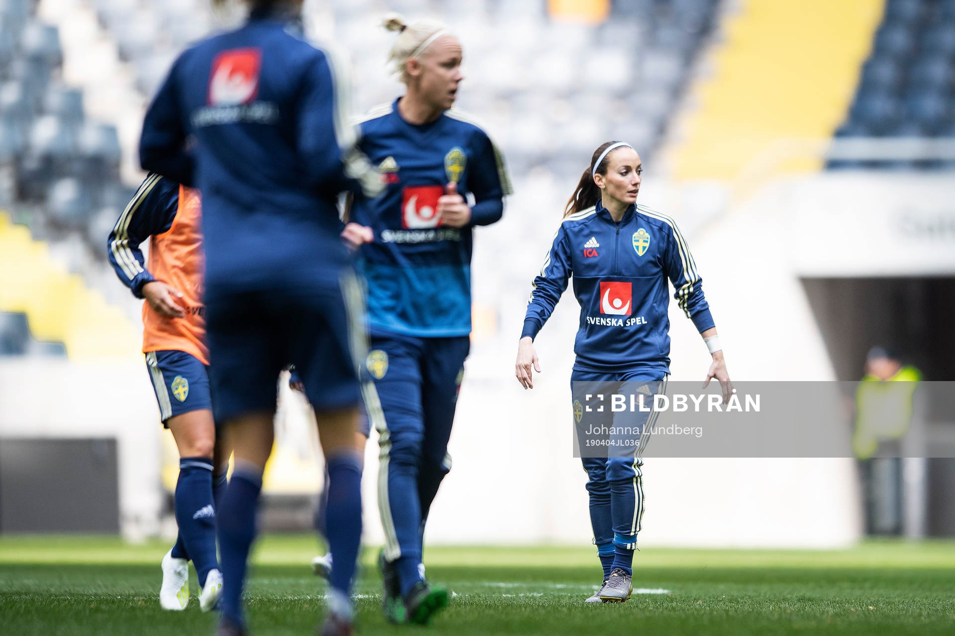Kosovare Asllani of the Swedish women national football team