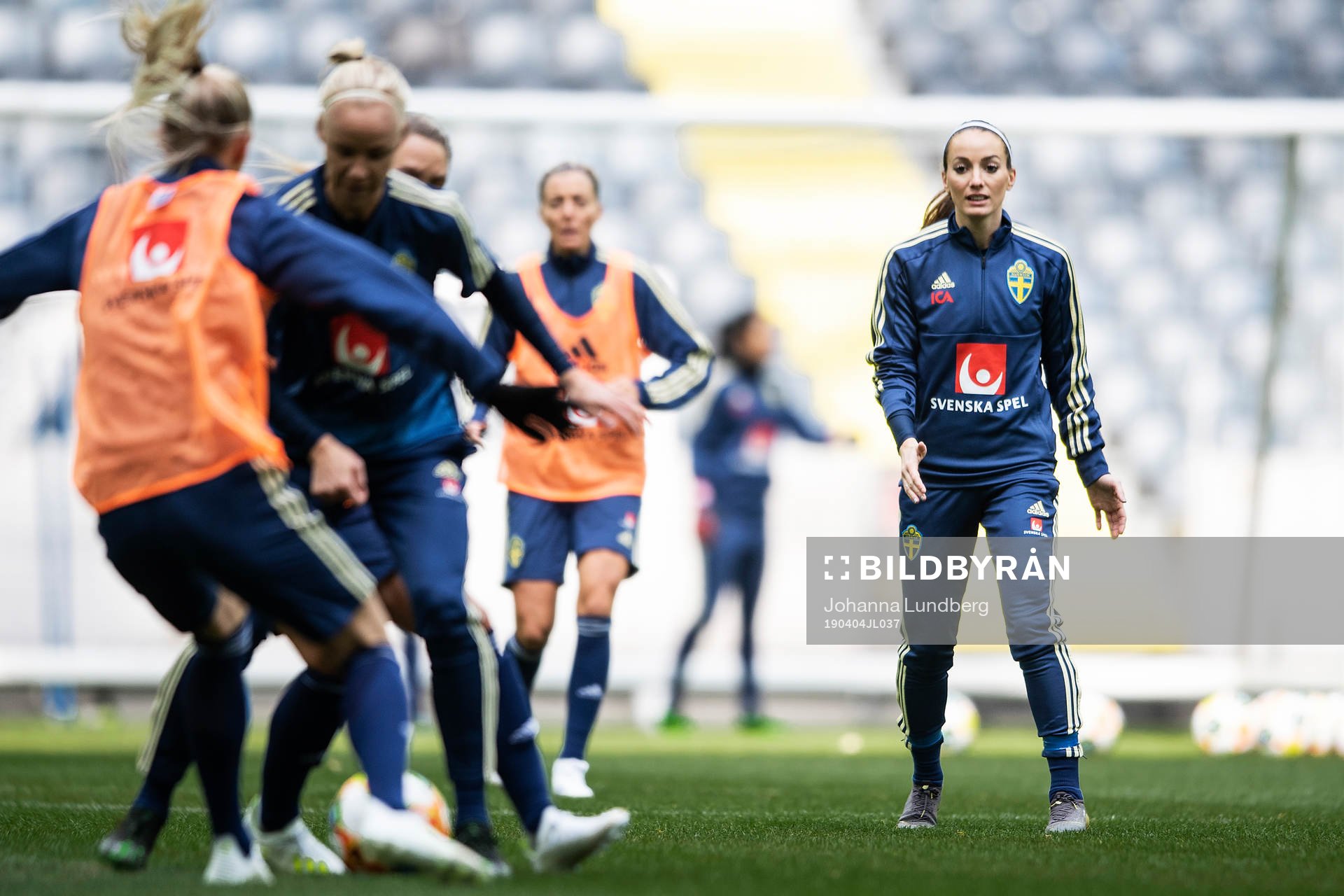 Kosovare Asllani of the Swedish women national football team