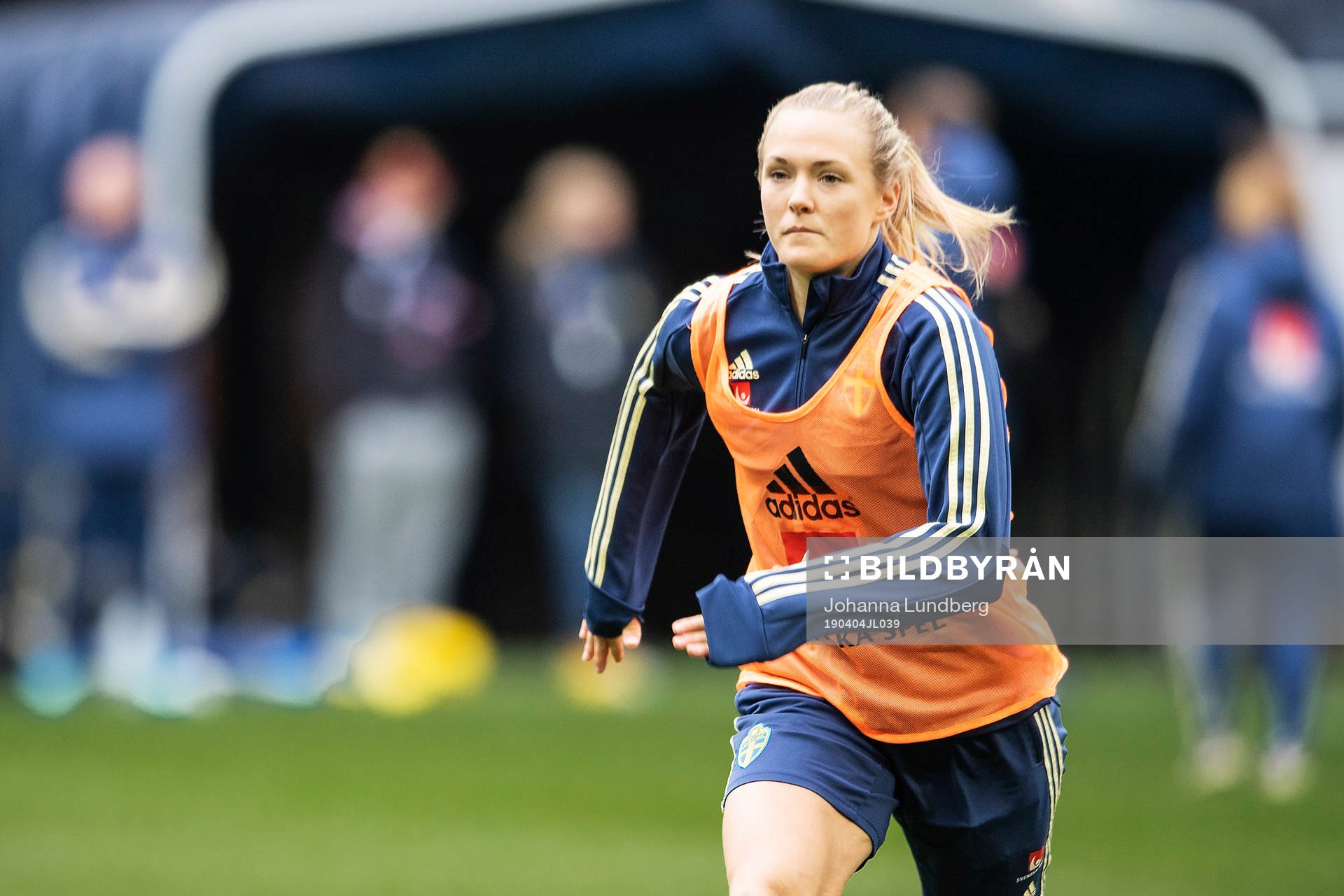 Magdalena Eriksson of the Swedish women national football
