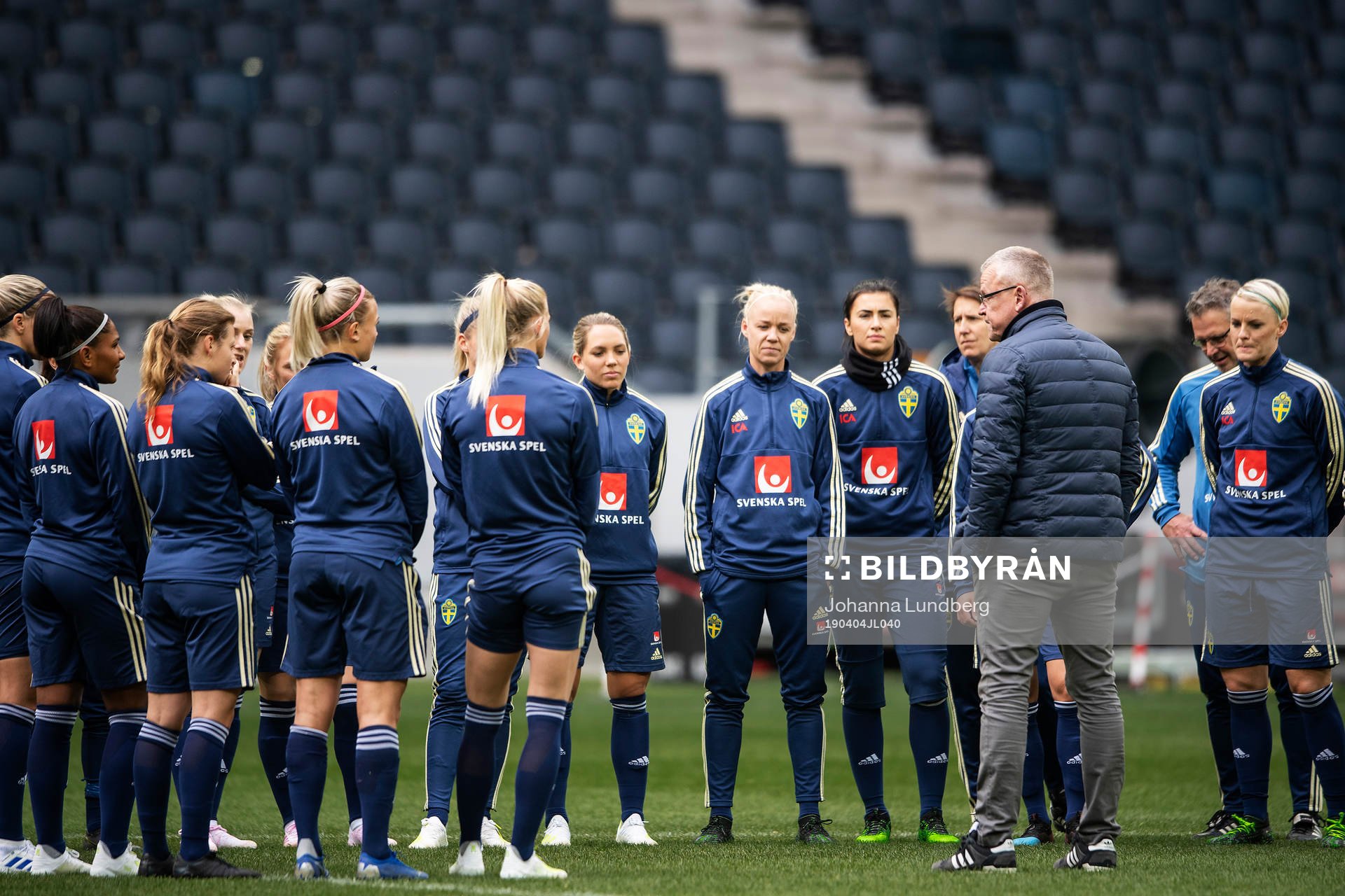 Janne Andersson, head coach of the Swedish men national