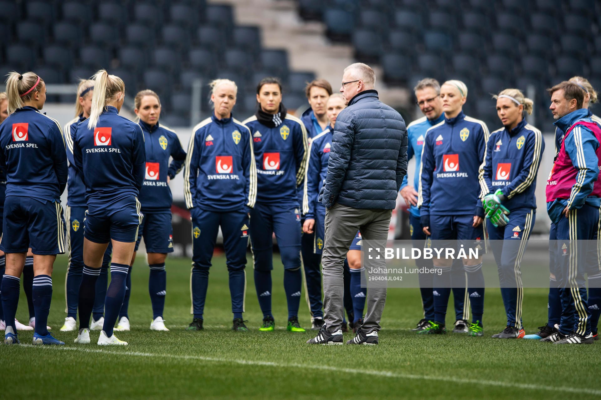 Janne Andersson, head coach of the Swedish men national