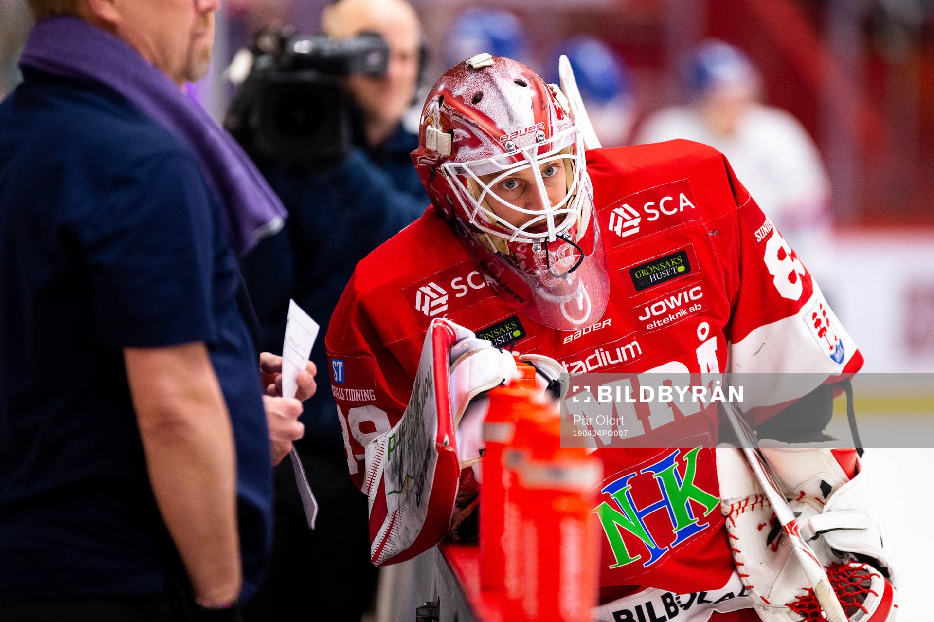 Timrås målvakt Niklas Svedberg