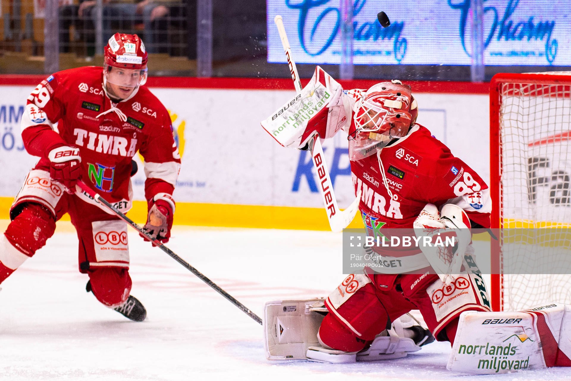 Timrås målvakt Niklas Svedberg