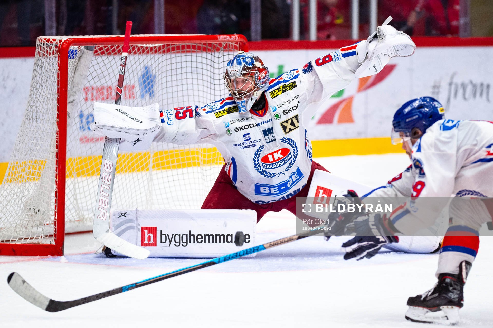 Oskarshamns målvakt Christoffer Rifalk
