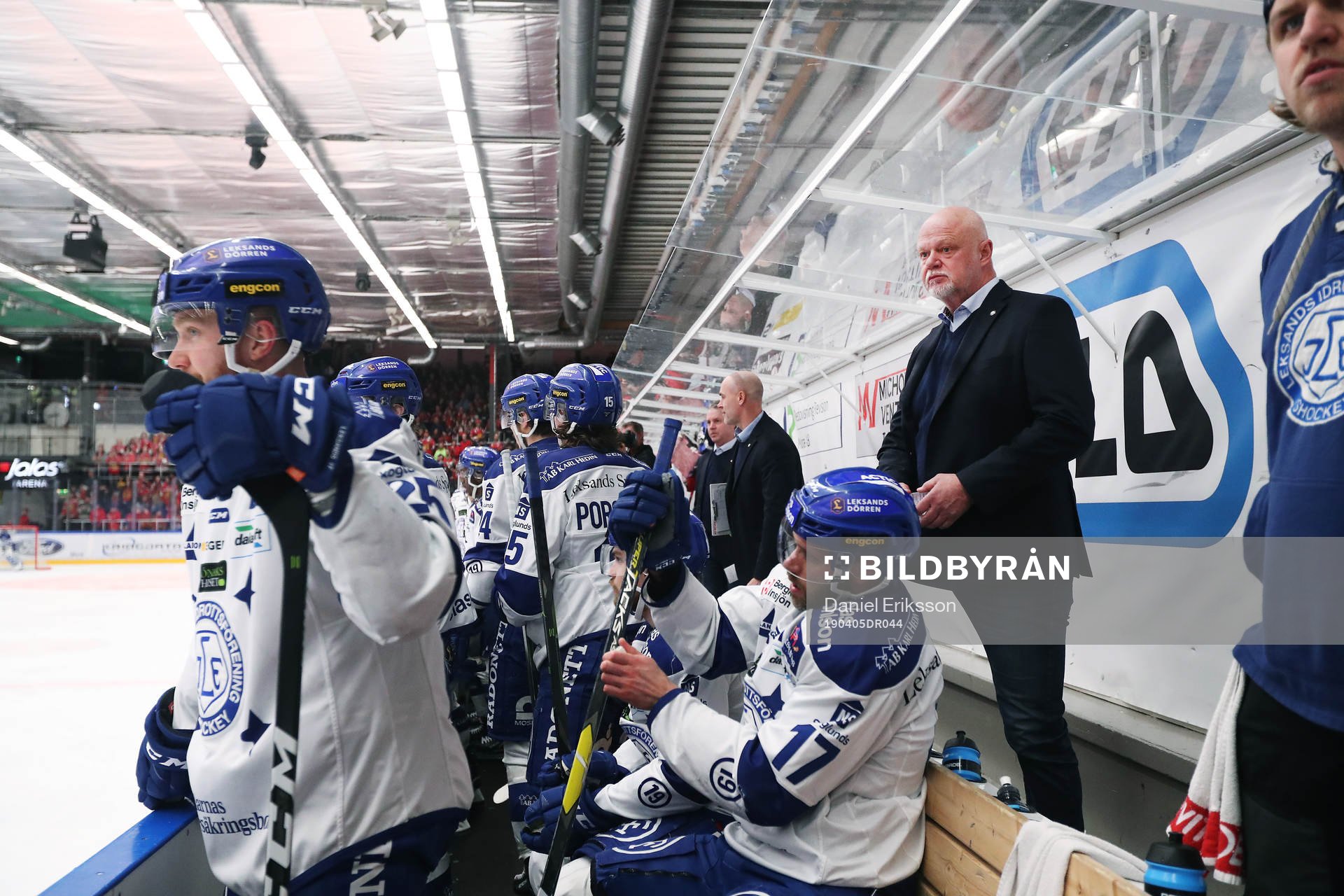 Leksands tränare Roger Melin