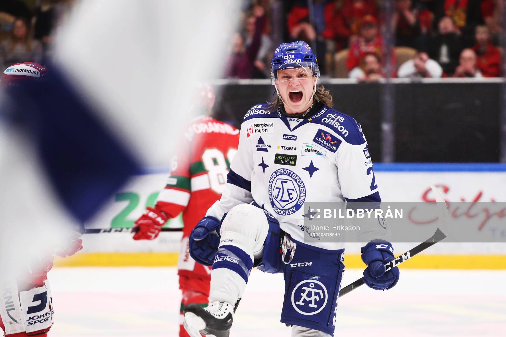 Leksands Anton Karlsson jublar