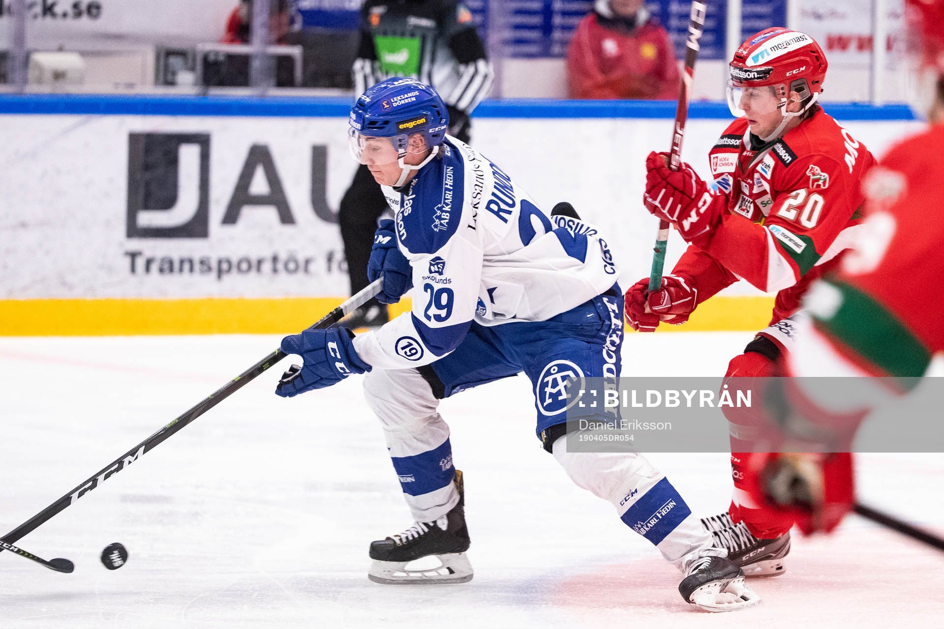 Leksands David Rundqvist och Moras Nils Carnbäck