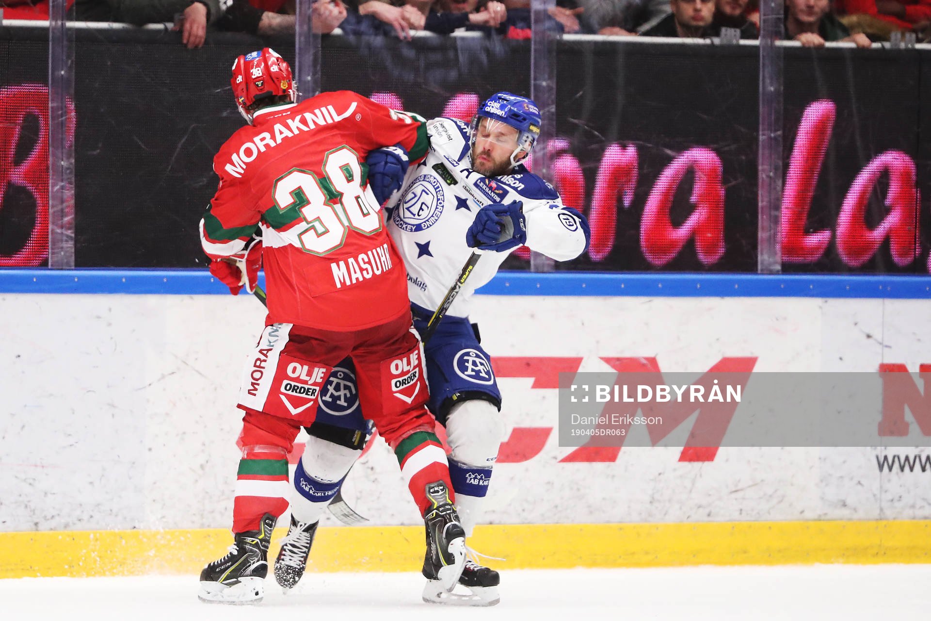 Moras Adam Massuhr och Leksands Jesper Ollas