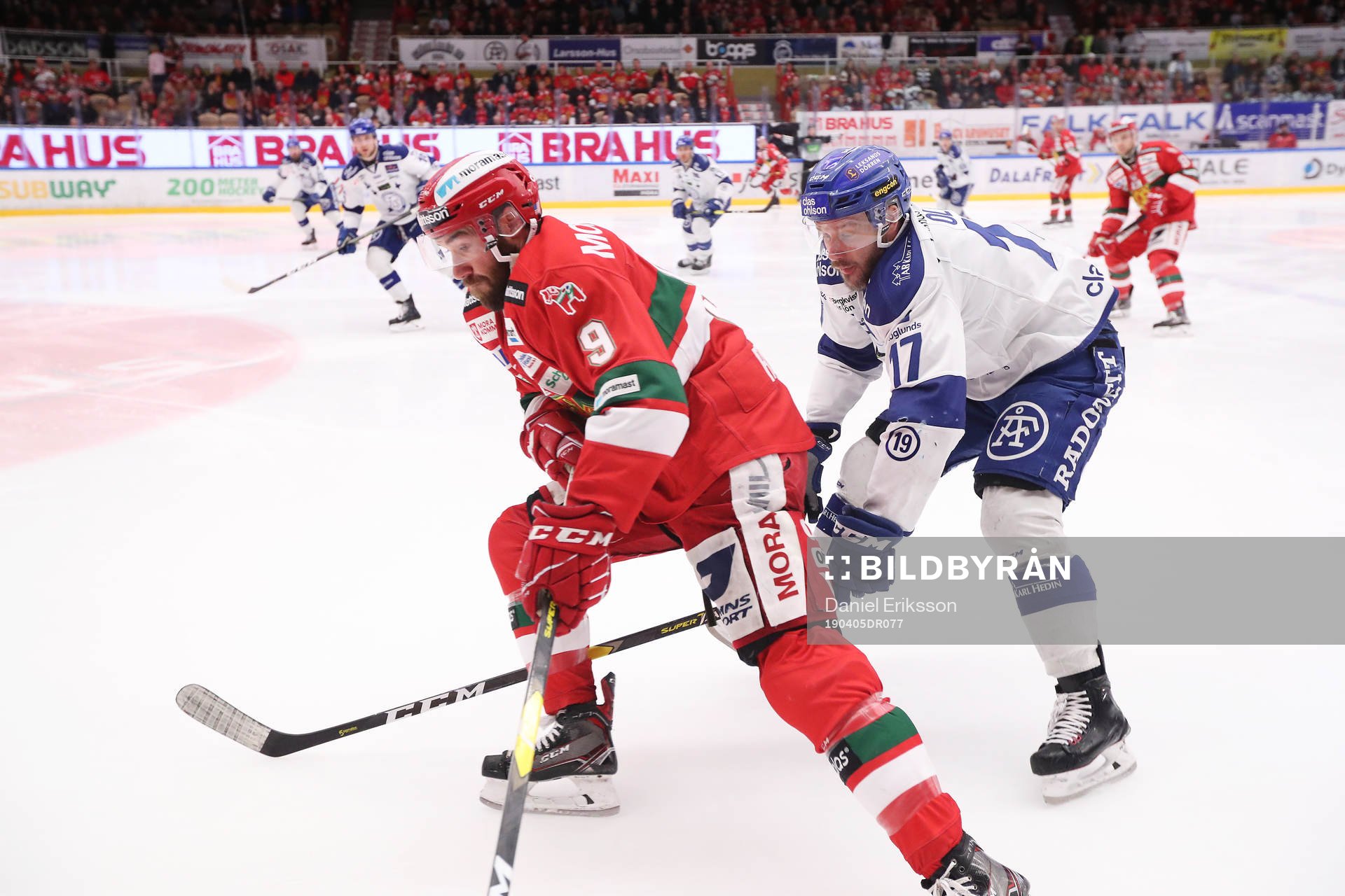 Moras Andrew Rowe och Leksands Jesper Ollas