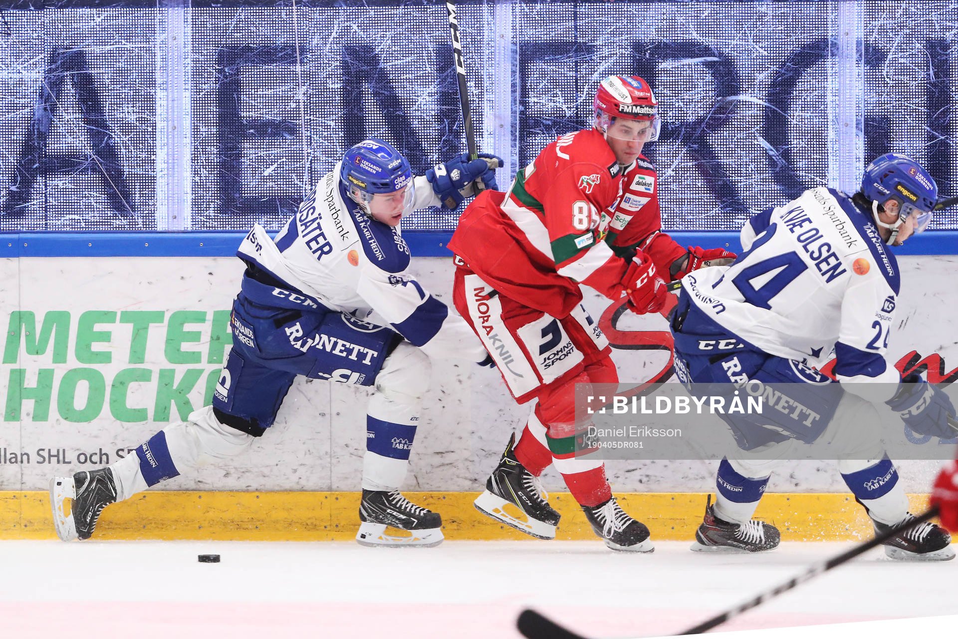 Leksands Lucas Nordsäter och Moras Michael Haga