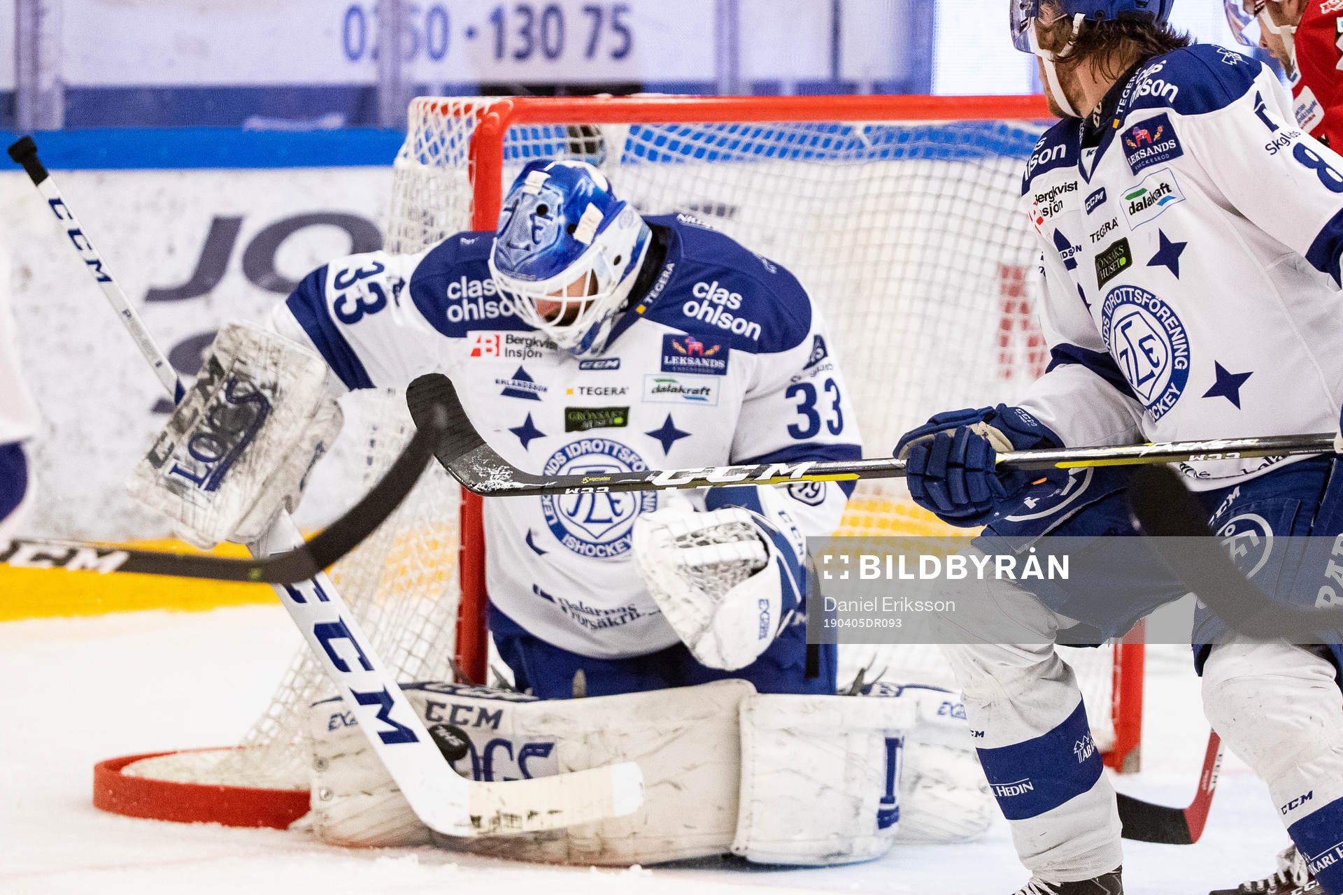 Leksands målvakt Axel Brage