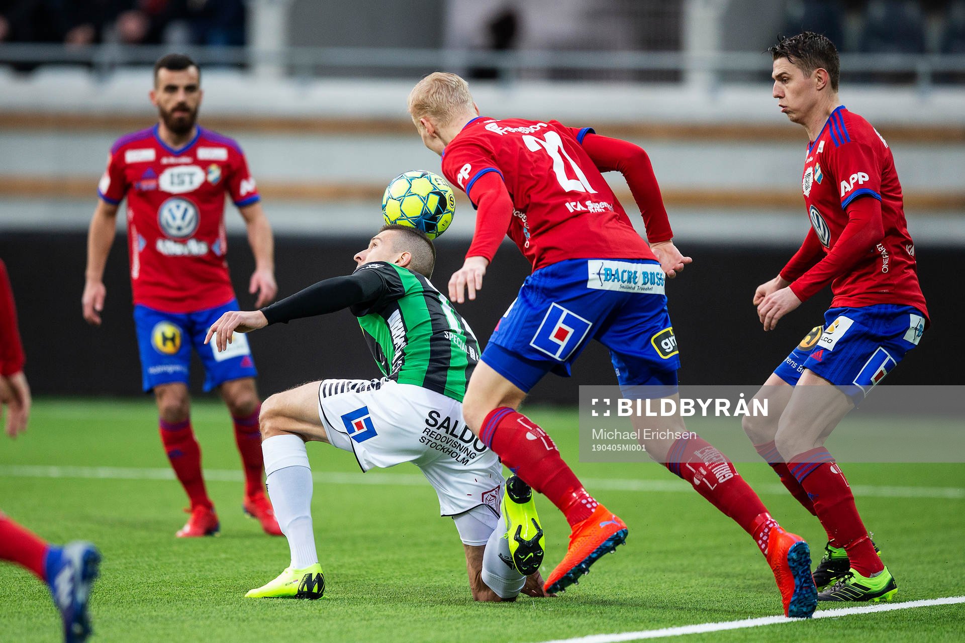 GAIS Nikola Asceric och Östers Filip Örnblom