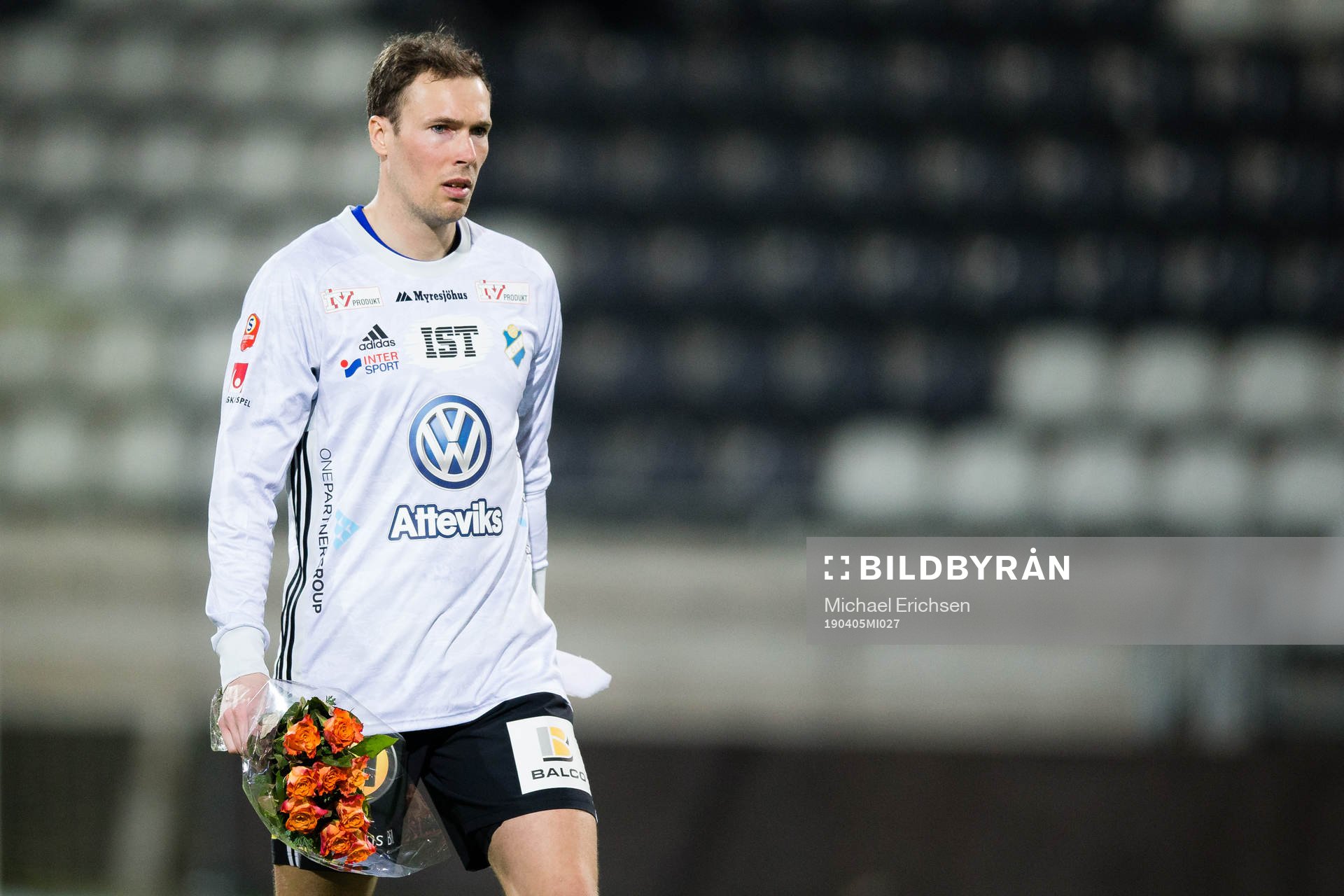 Östers målvakt Robin Malmkvist