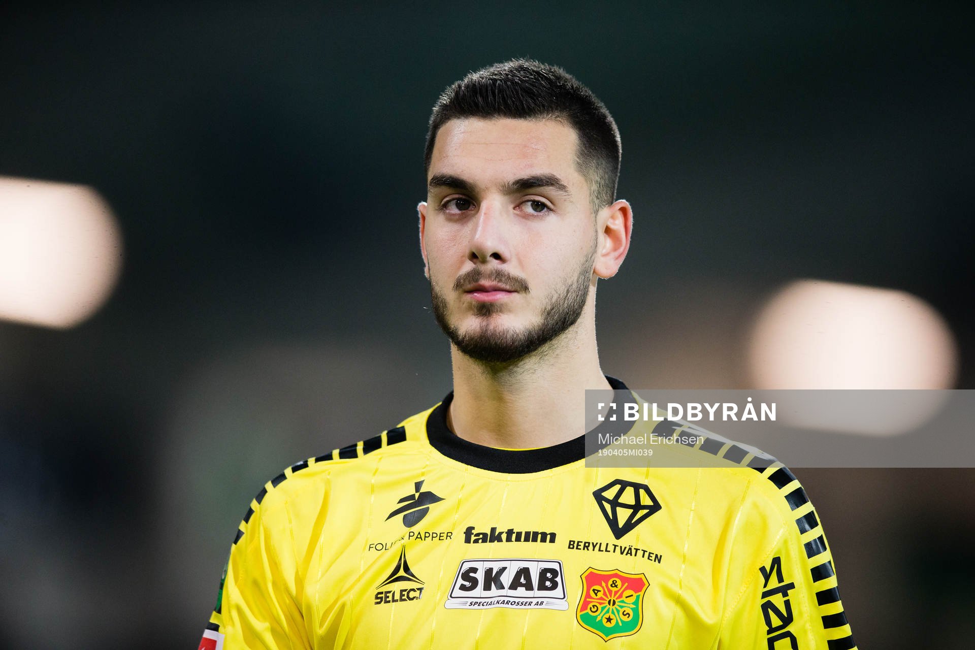 GAIS målvakt Marko Johansson efter fotbollsmatchen i Superettan mellan Gais och Öster den 5 april 2019 i Göteborg.