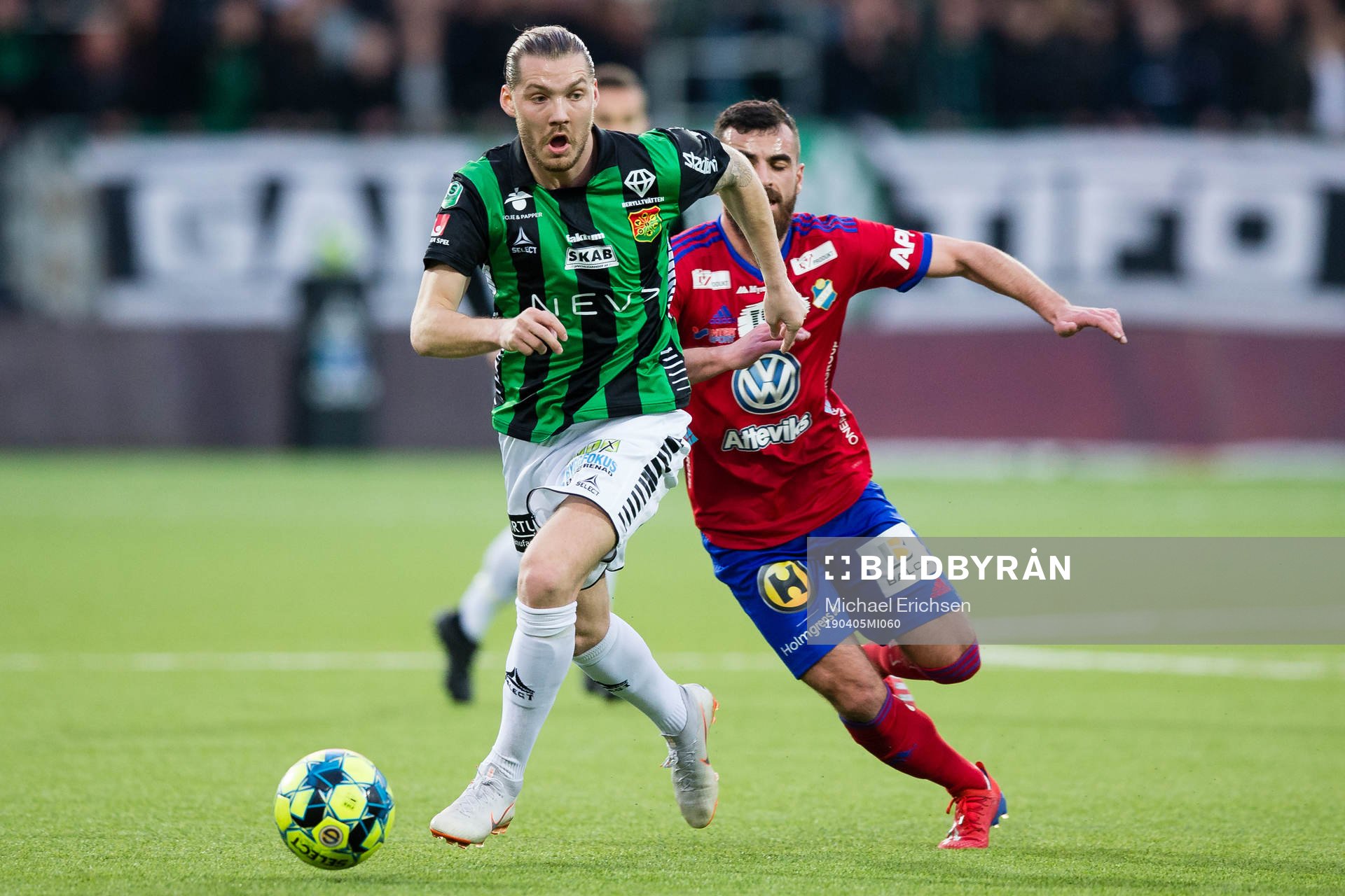 GAIS Karl Bohm och Östers Liridon Silka