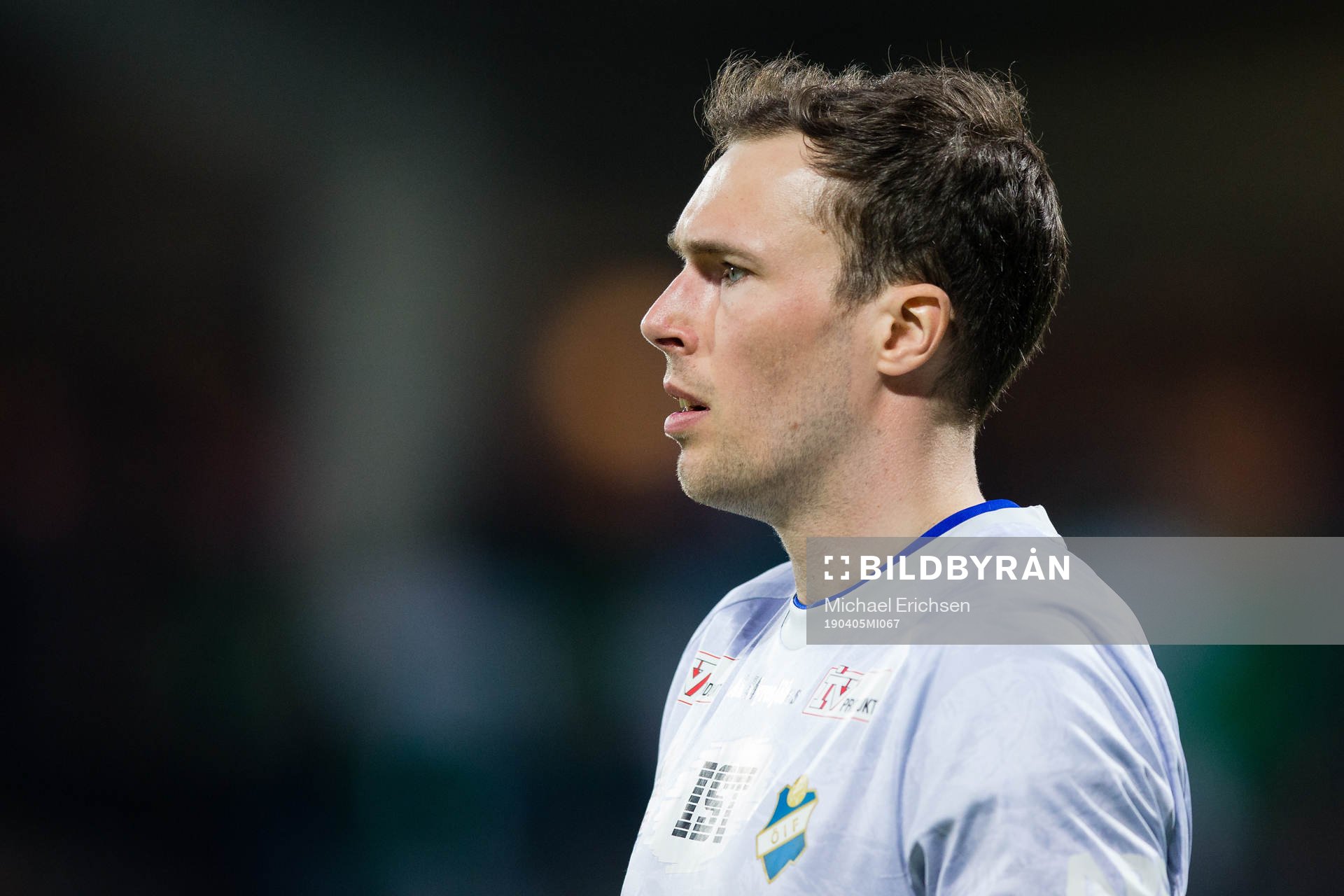 Östers målvakt Robin Malmkvist