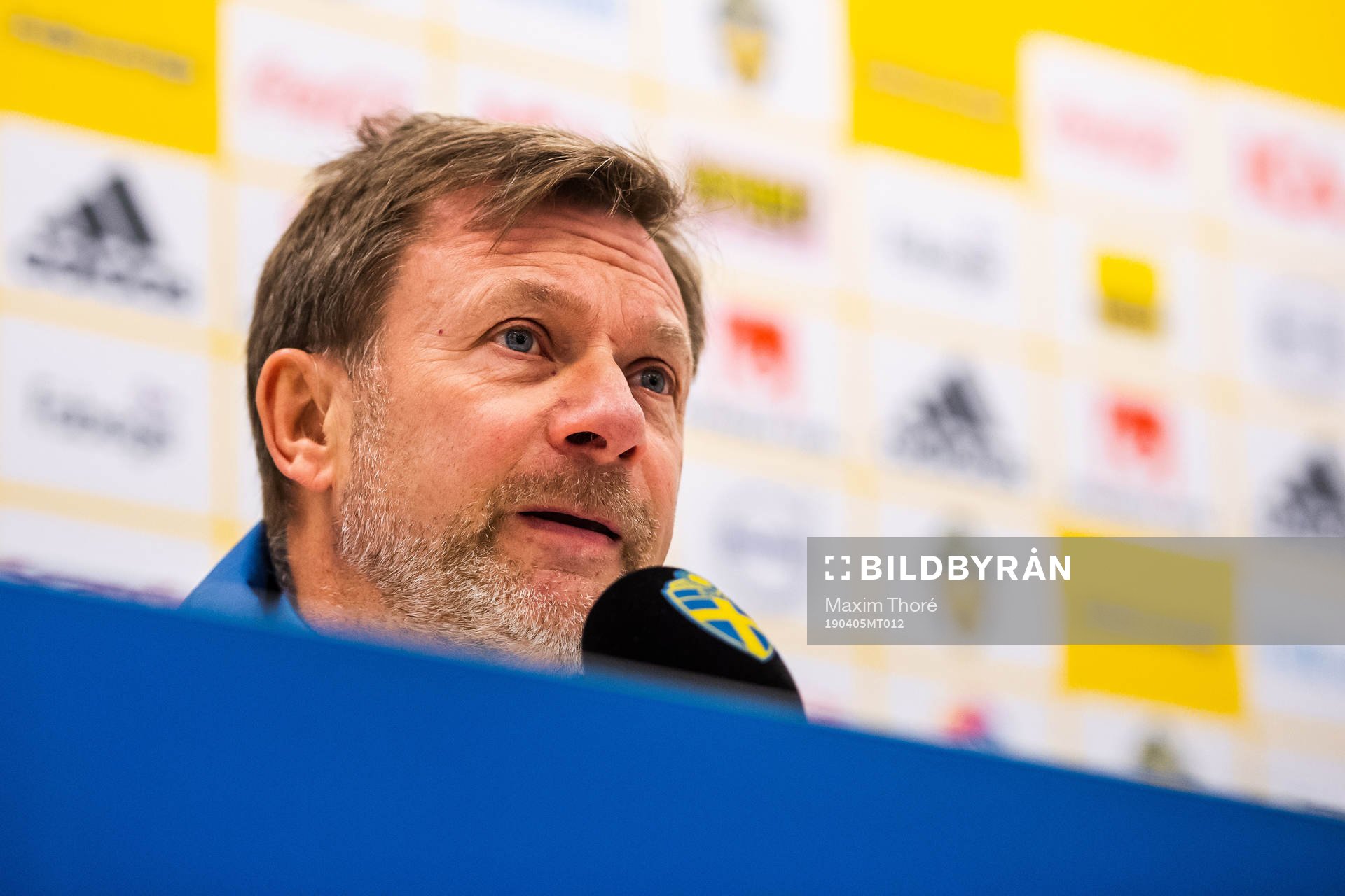 Peter Gerhardsson, head coach of the Swedish women national