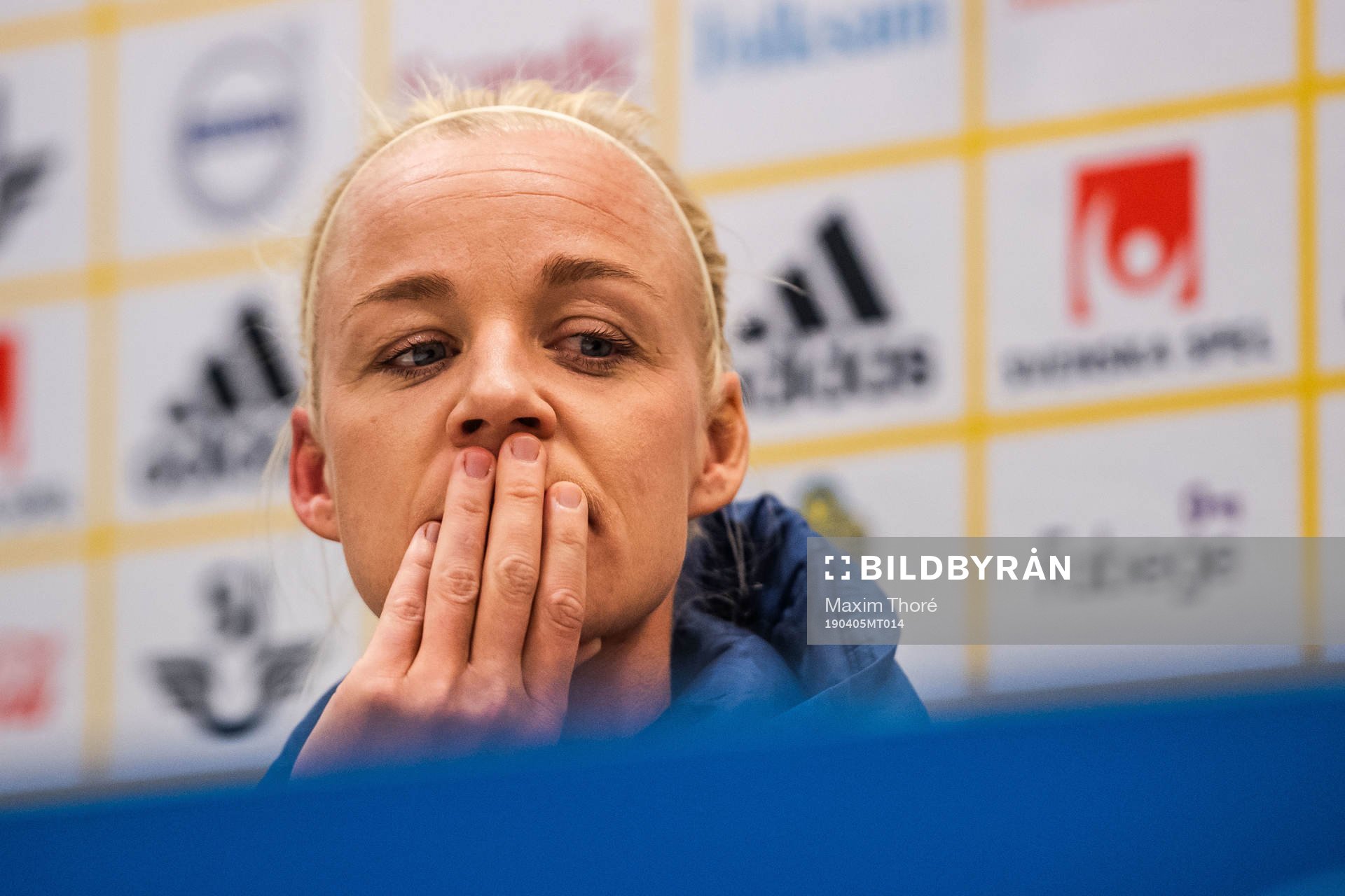 Caroline Seger of the Swedish women national football team