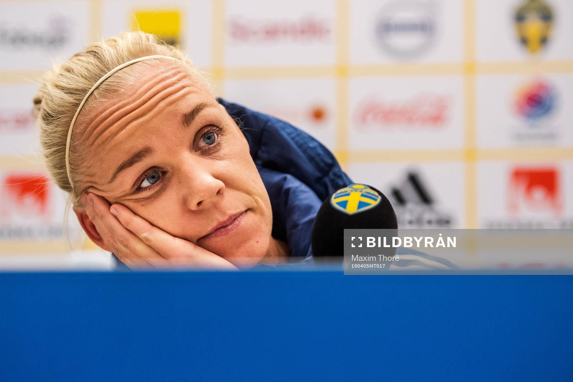 Caroline Seger of the Swedish women national football team