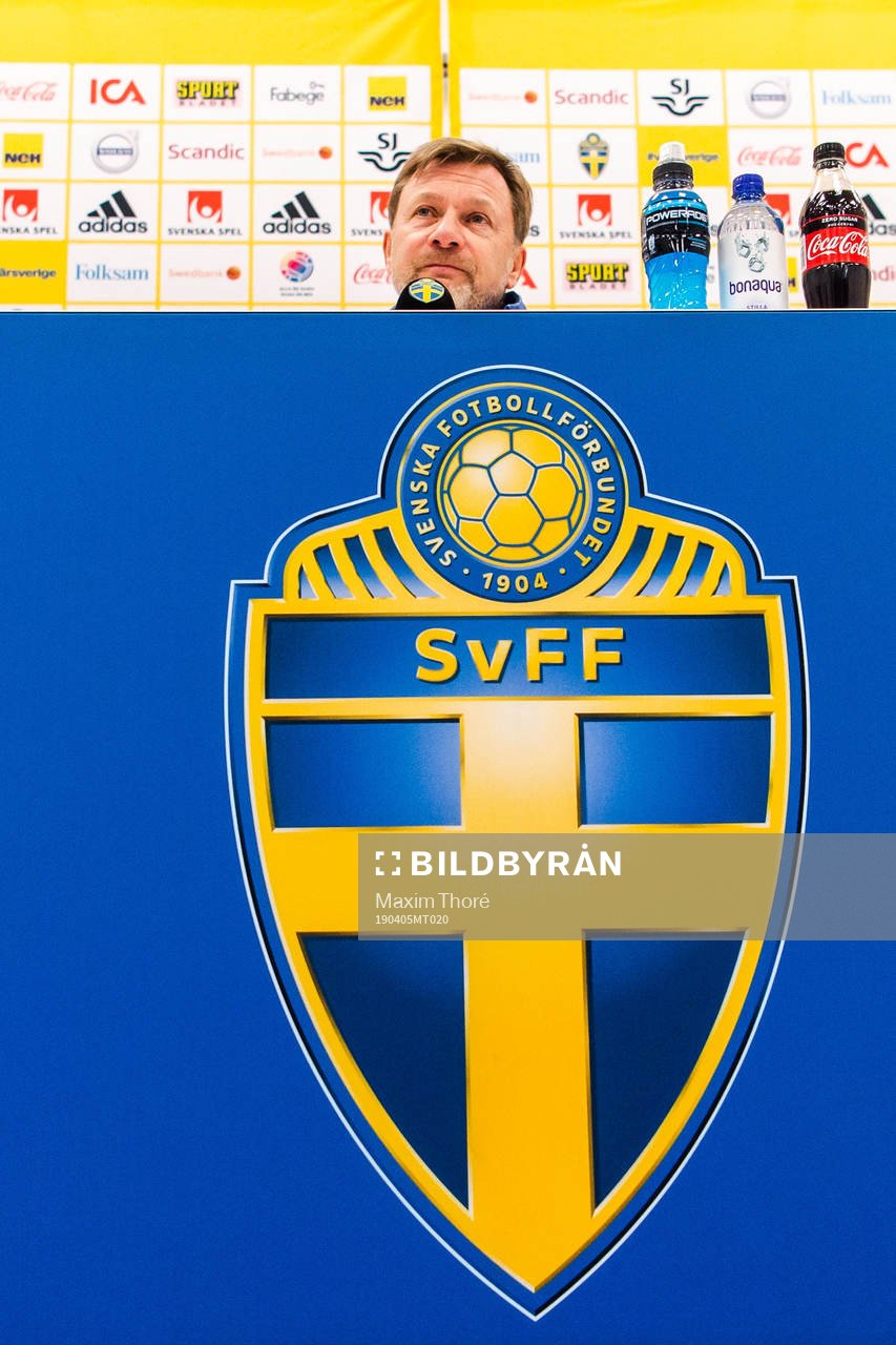 Peter Gerhardsson, head coach of the Swedish women national