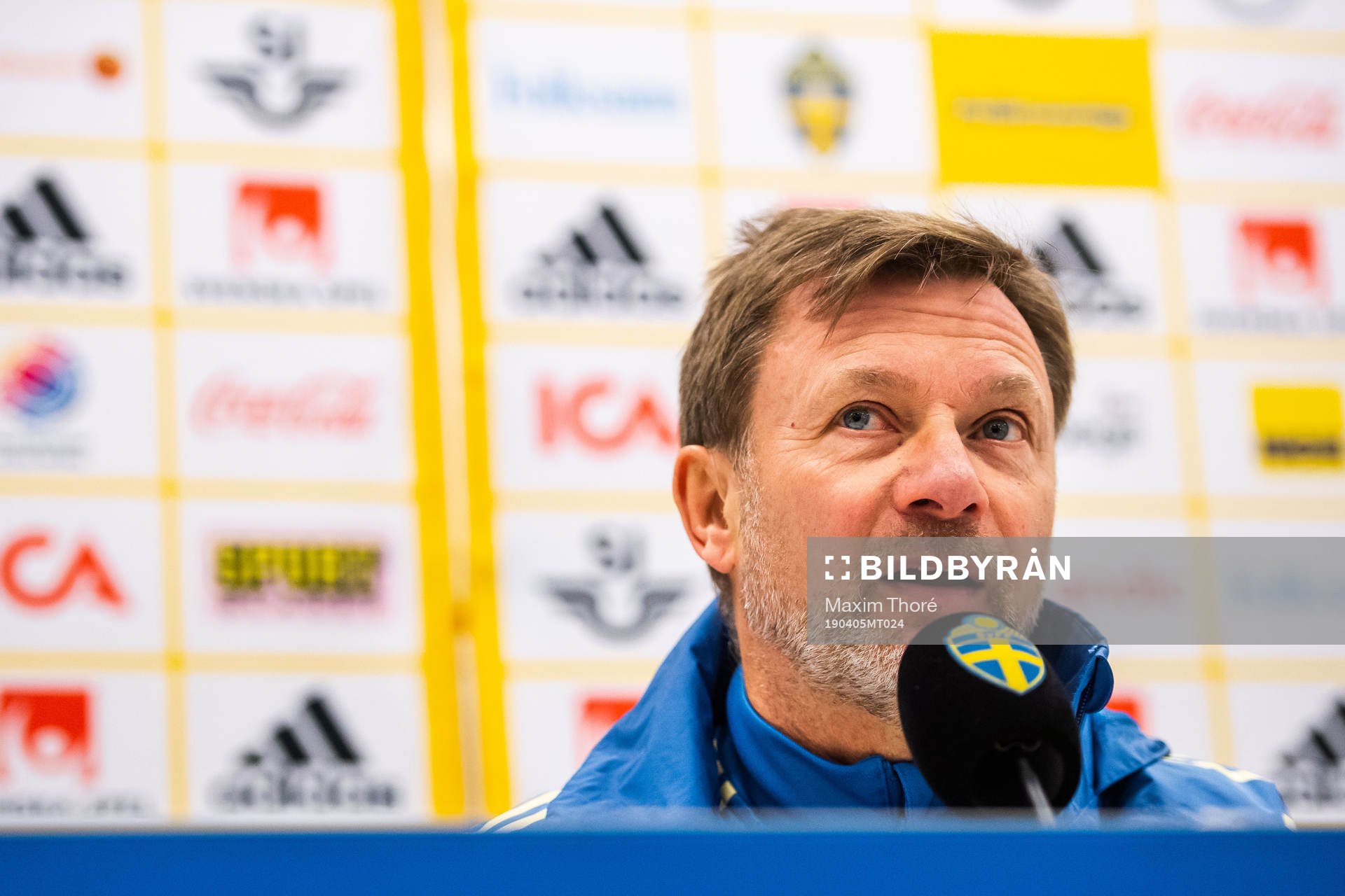 Peter Gerhardsson, head coach of the Swedish women national