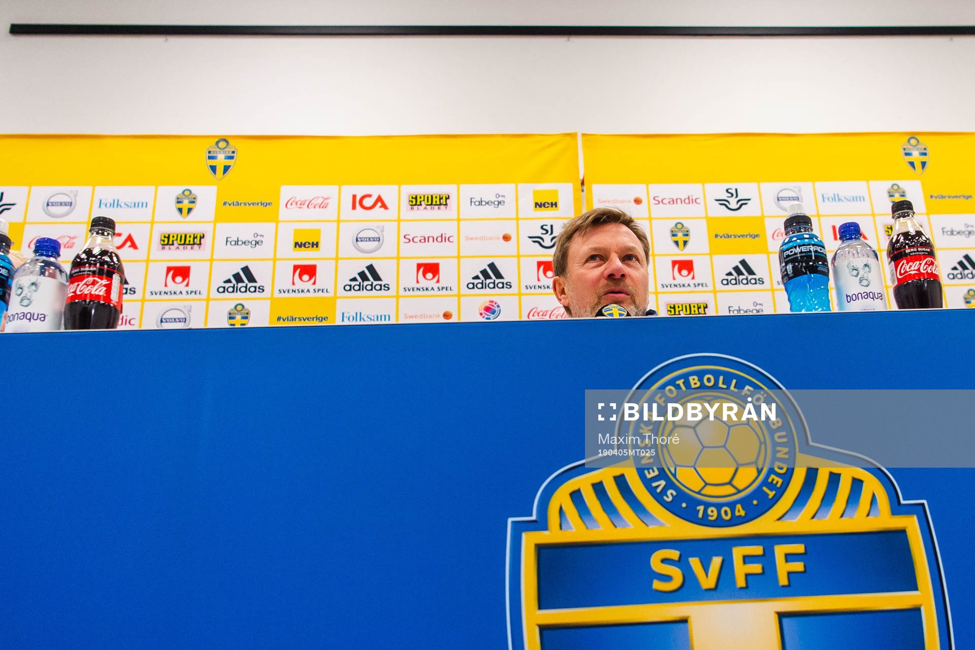 Peter Gerhardsson, head coach of the Swedish women national