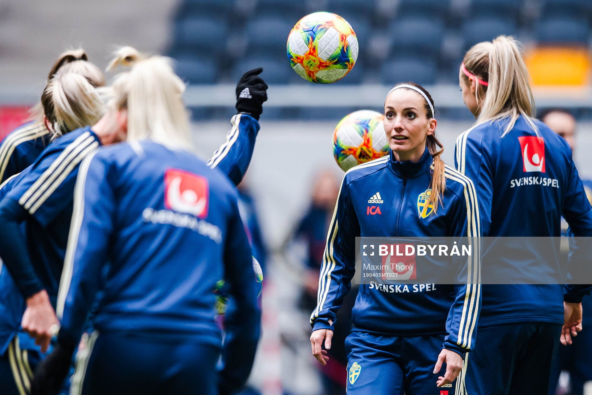 Kosovare Asllani of the Swedish women national football team