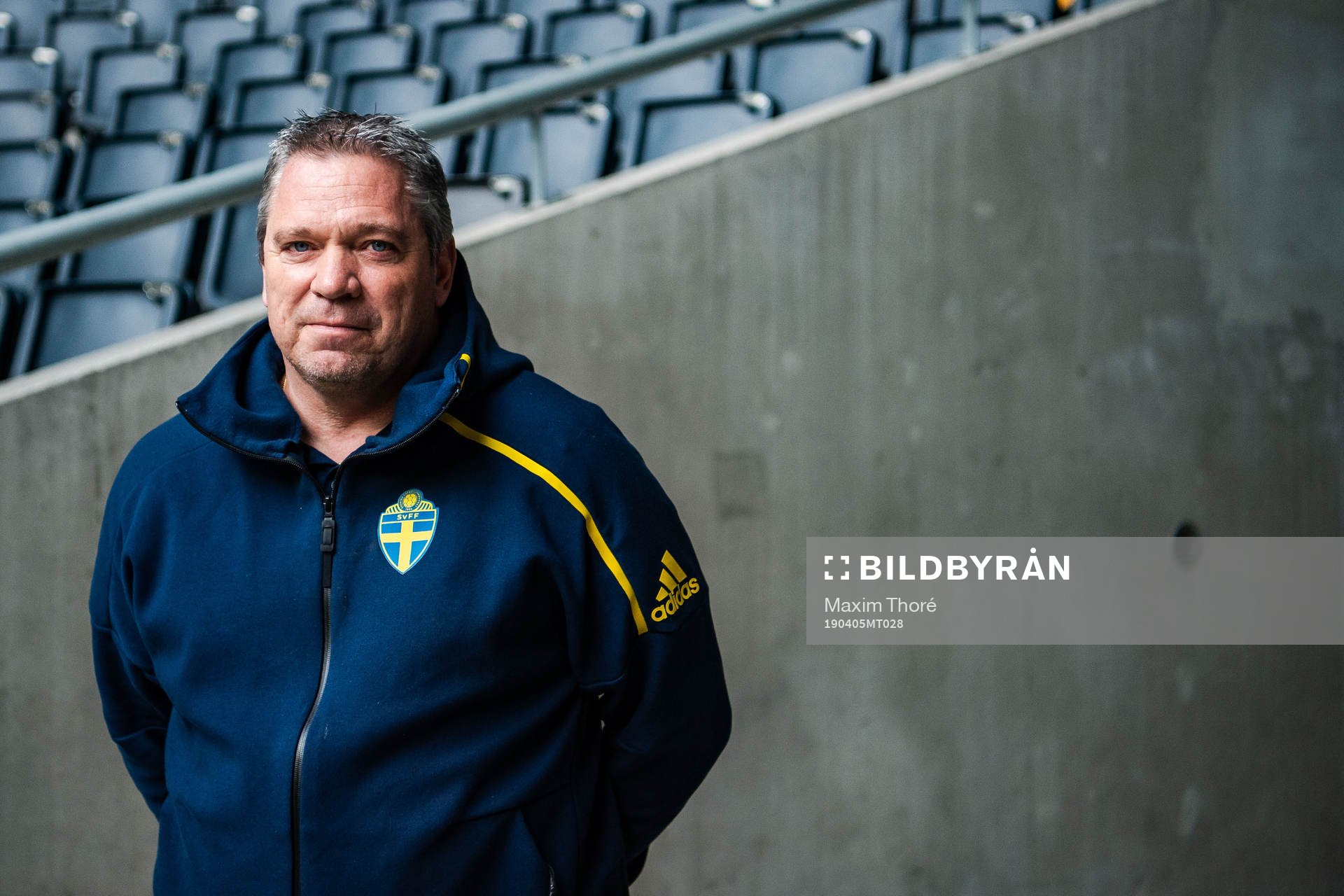 Martin Fredman, head of security of the Swedish national