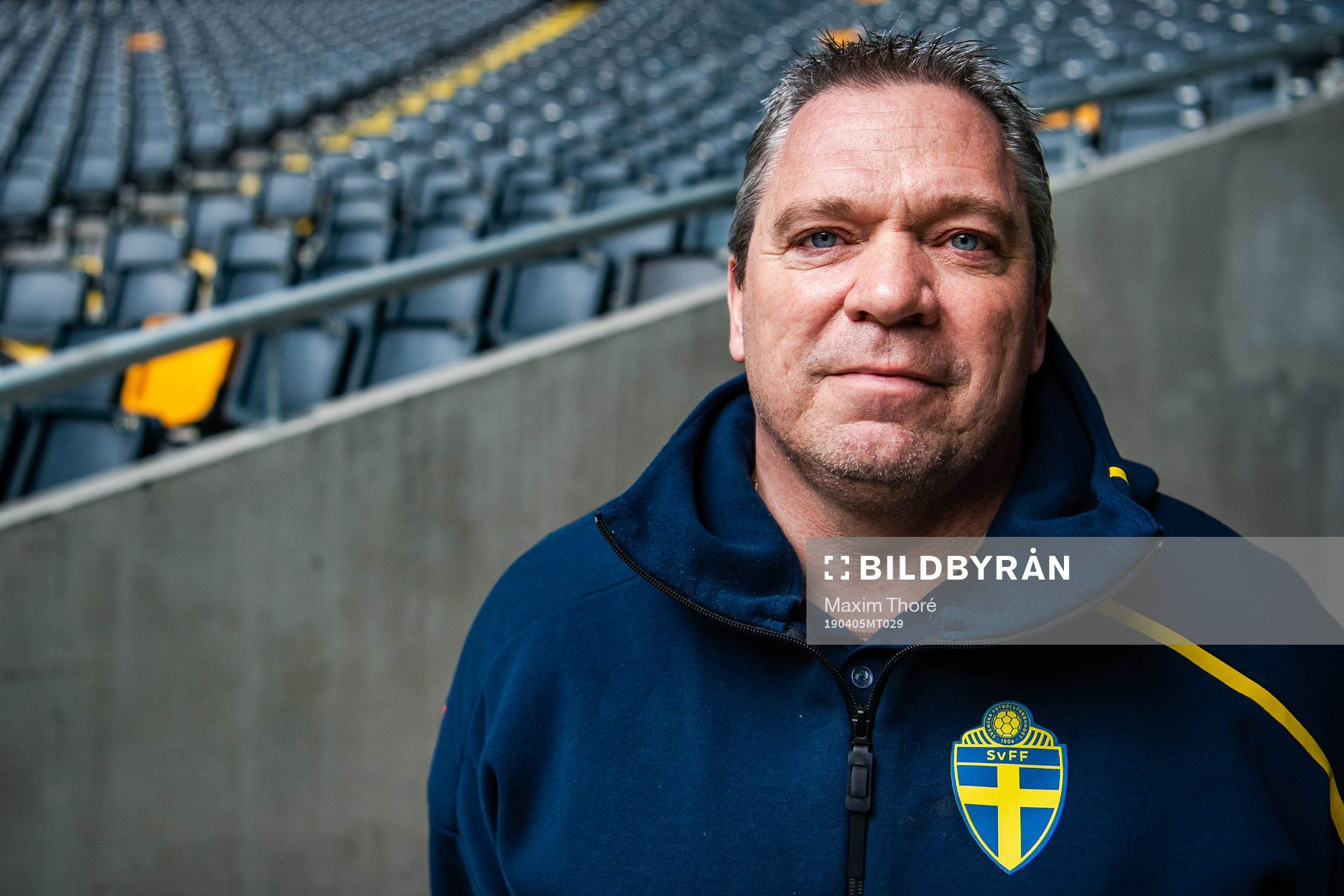 Martin Fredman, head of security of the Swedish national