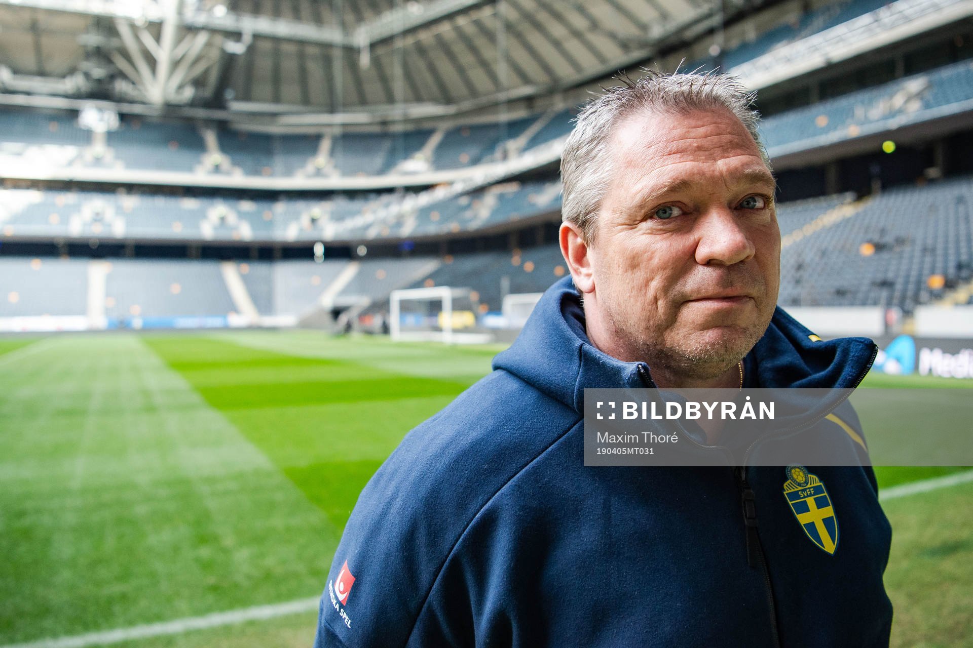 Martin Fredman, head of security of the Swedish national
