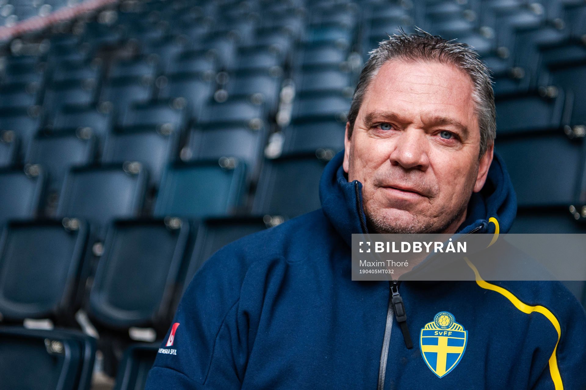 Martin Fredman, head of security of the Swedish national