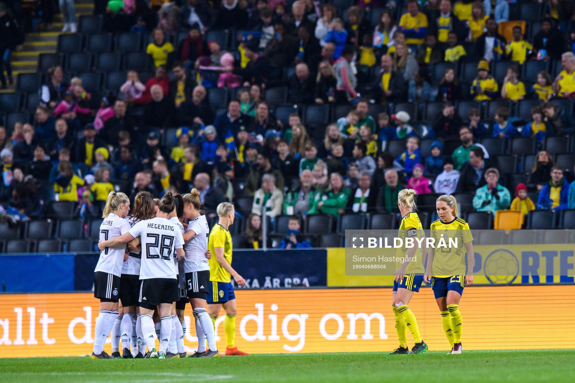 Elin Rubensson of Sweden looks dejected