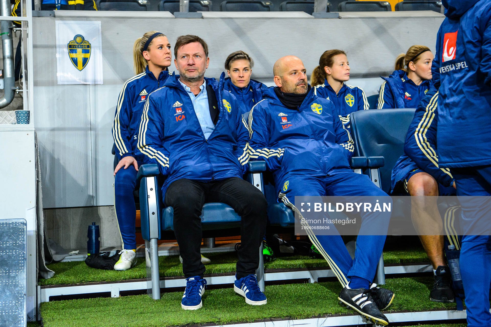 Peter Gerhardsson, head coach and Magnus Wikman, assistant