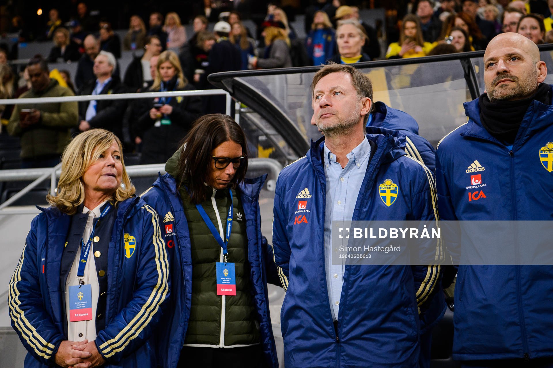 Team manager Marika Domanski Lyfors, Peter Gerhardsson,