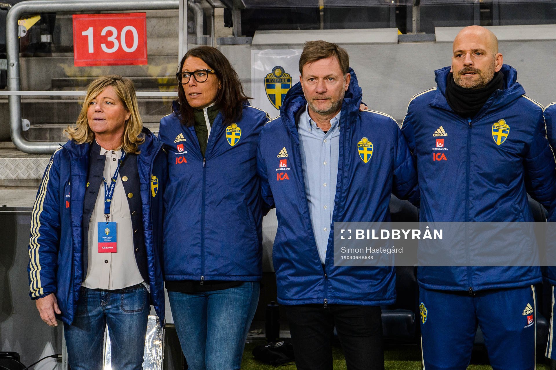 Team manager Marika Domanski Lyfors , Peter Gerhardsson,