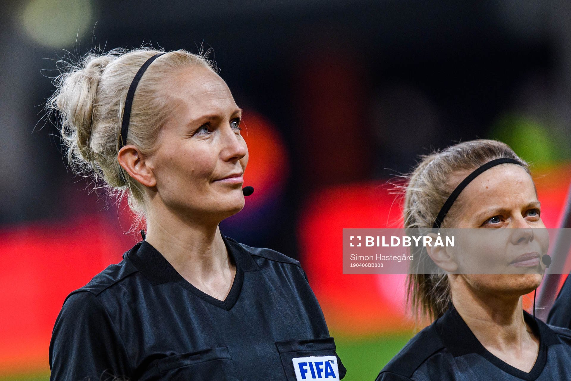 Referee Lina Lehtovaara