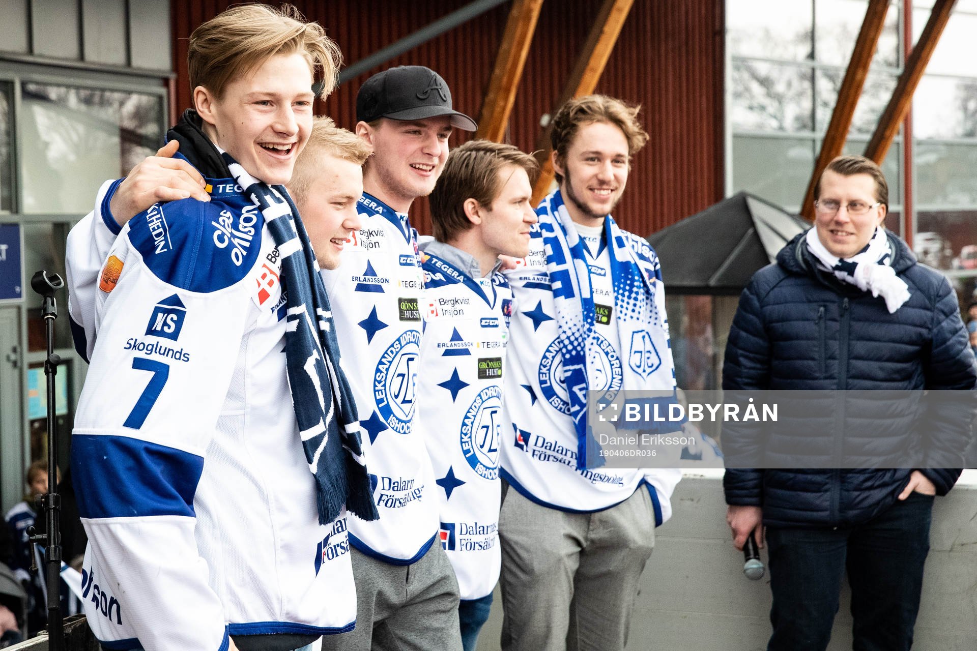Leksands Lucas Nordsäter och Axel Bergkvist och Calle